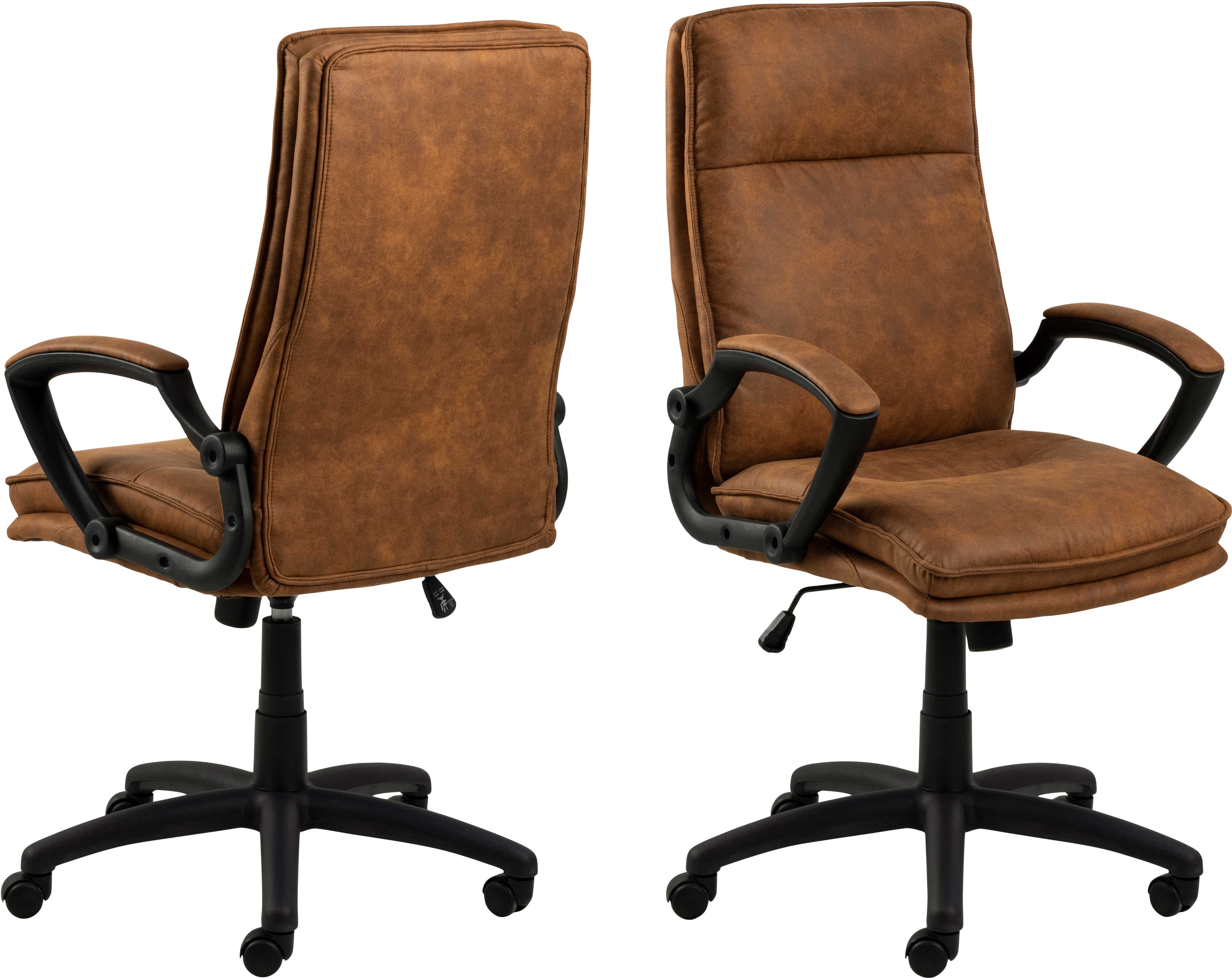 Fauteuil de direction Justin - brun - Image 4