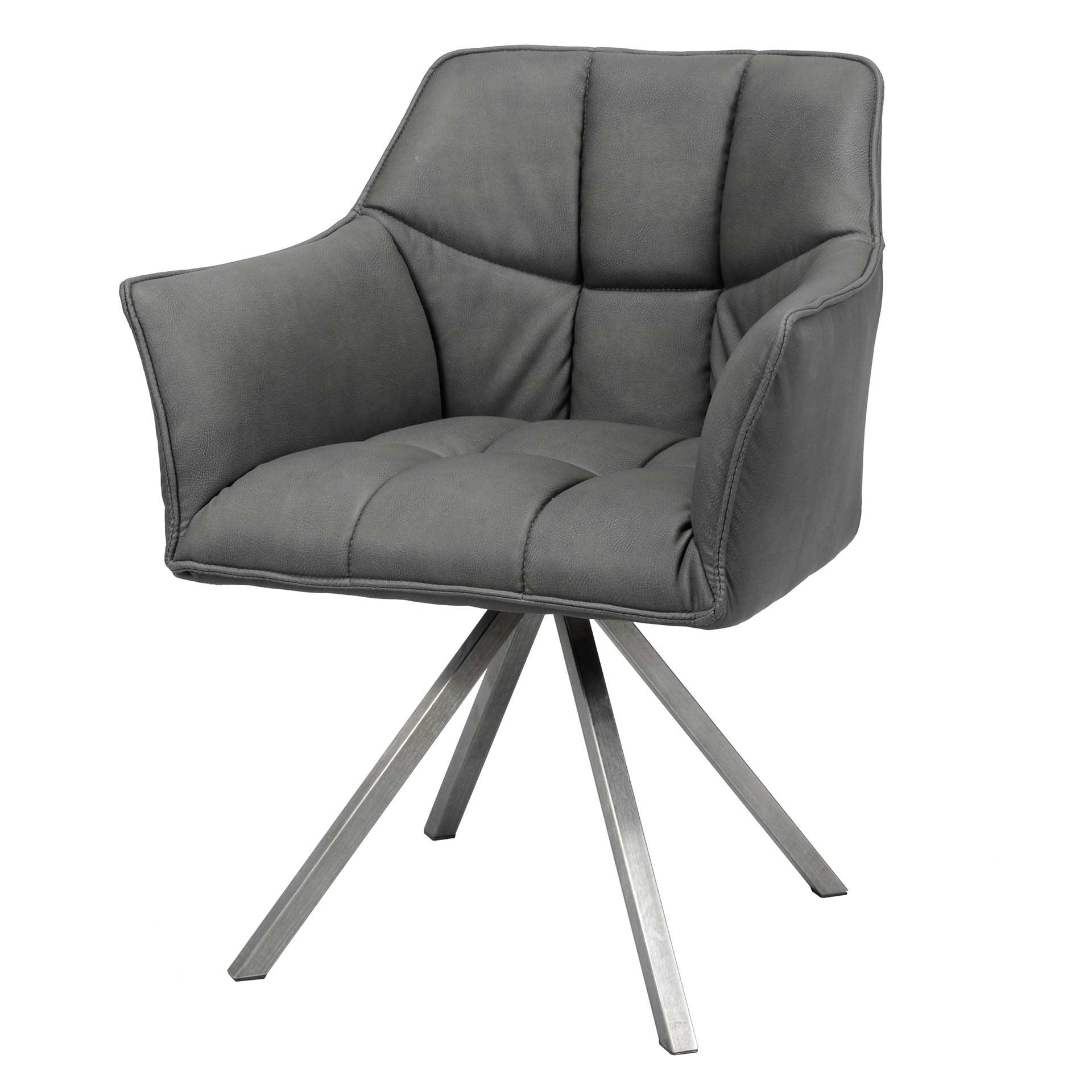 Fauteuil de salle à manger Grio - noir - Image 3