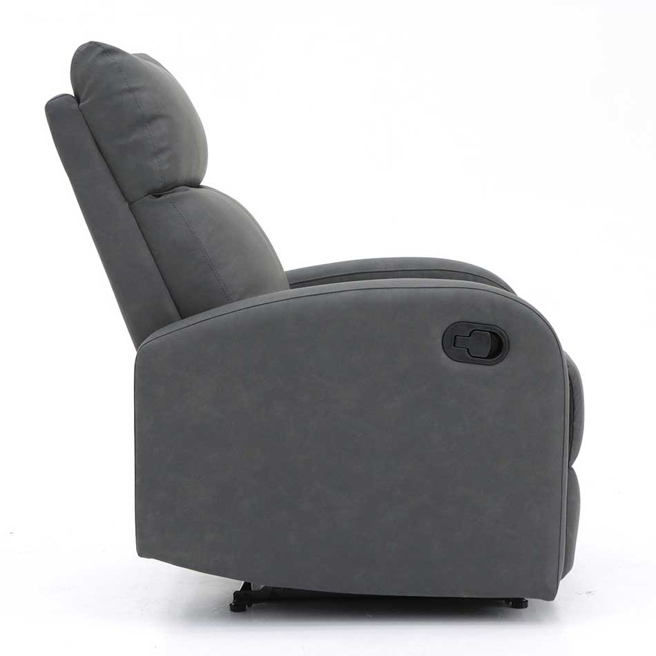 Fauteuil relax Scotland - noir - Image 3