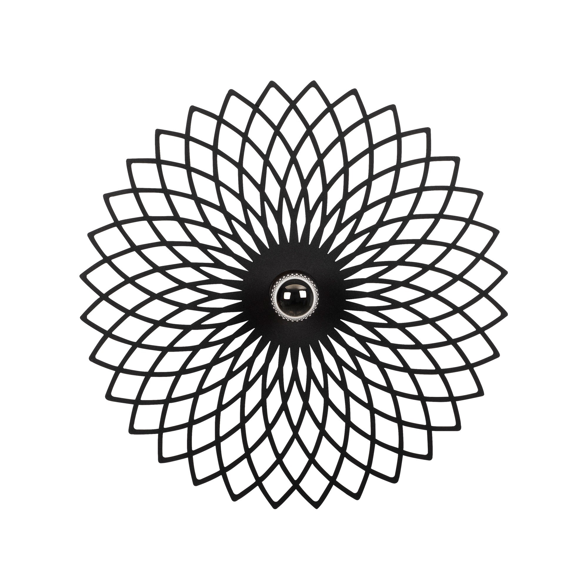 Fellini Applique | CORPS EN MÉTAL | Noir - Image 5