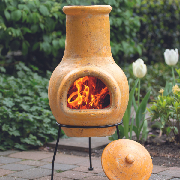 Foyer de jardin Jimenez 31x68cm - ocre - Image 2