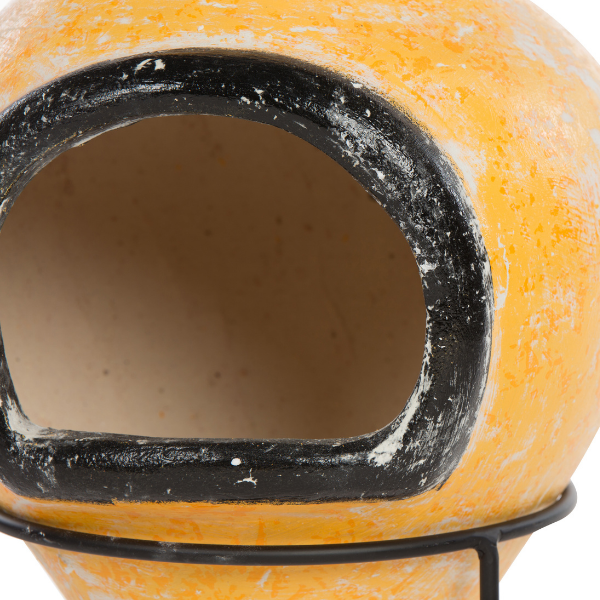 Foyer de jardin Jimenez 36x85cm - jaune/noir - Image 3