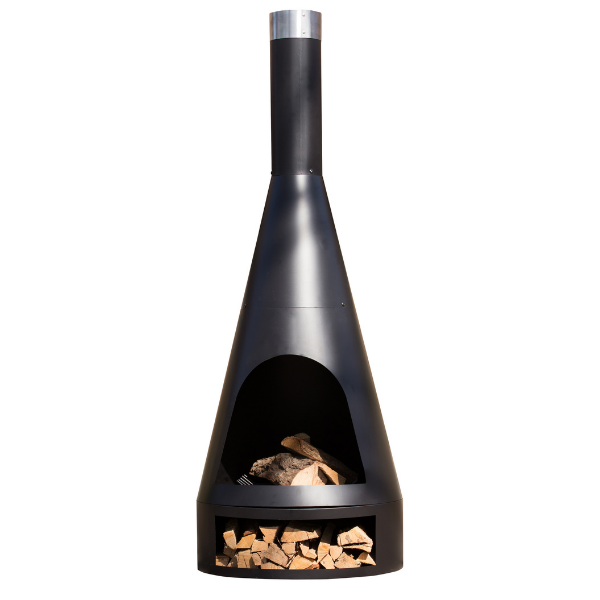 Foyer de jardin Kingsley 55x162cm acier - noir - Image 6