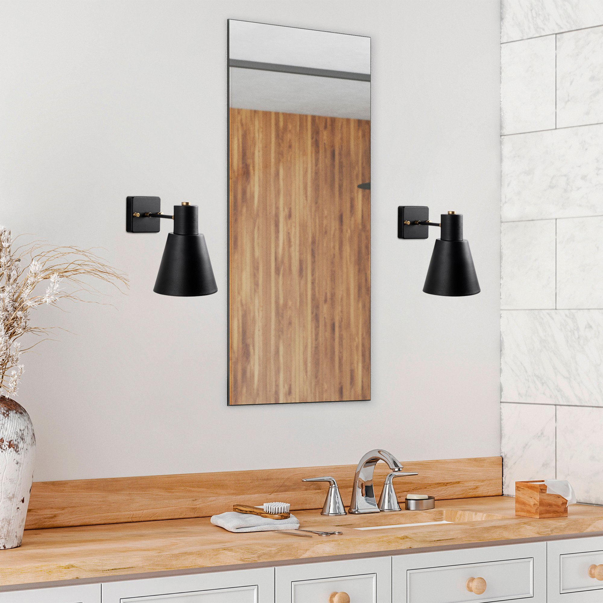 Funnel Applique | CORPS EN MÉTAL | Noir, Or - Image 5