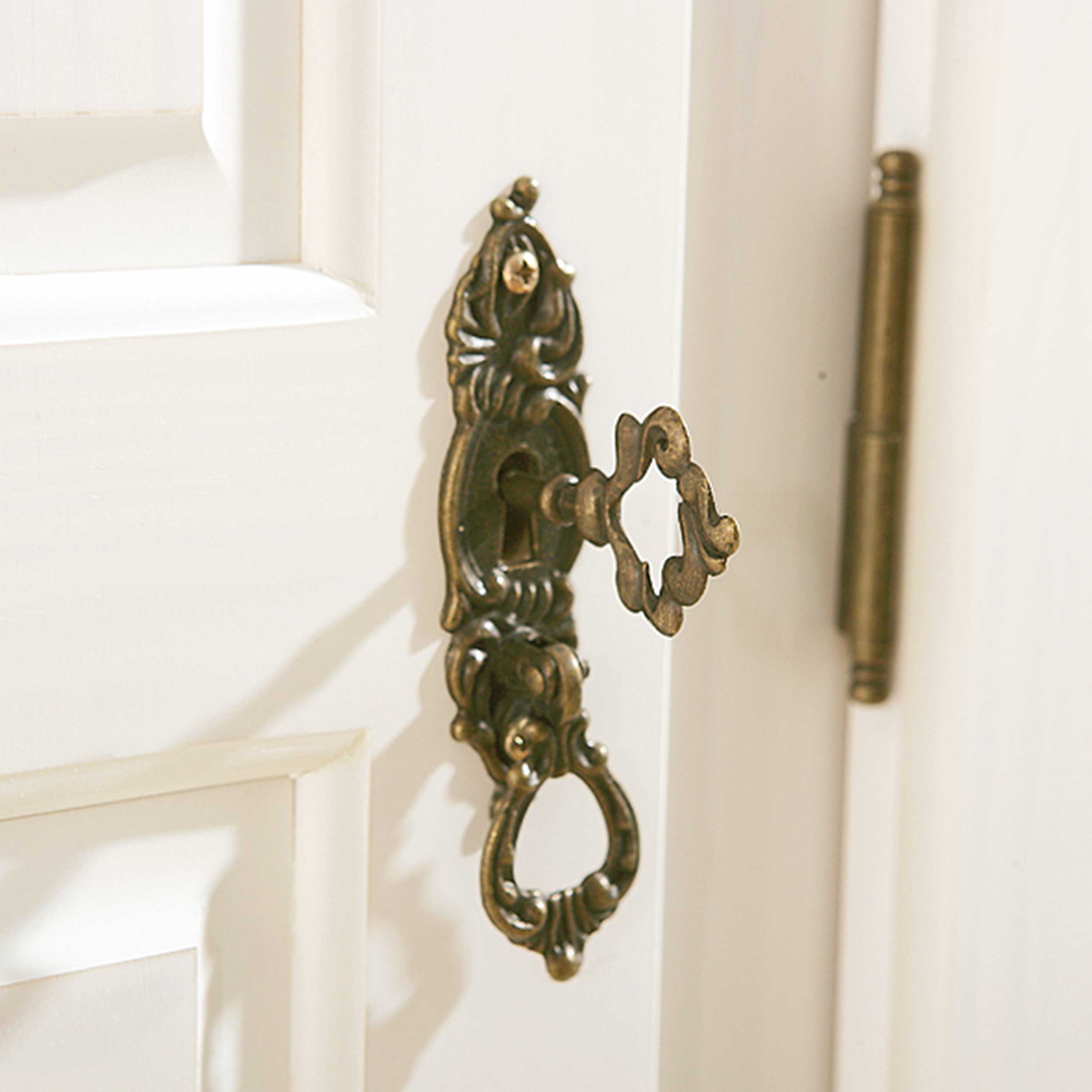 Garde-robe Bastian 150cm avec 3 portes - blanc - Image 8