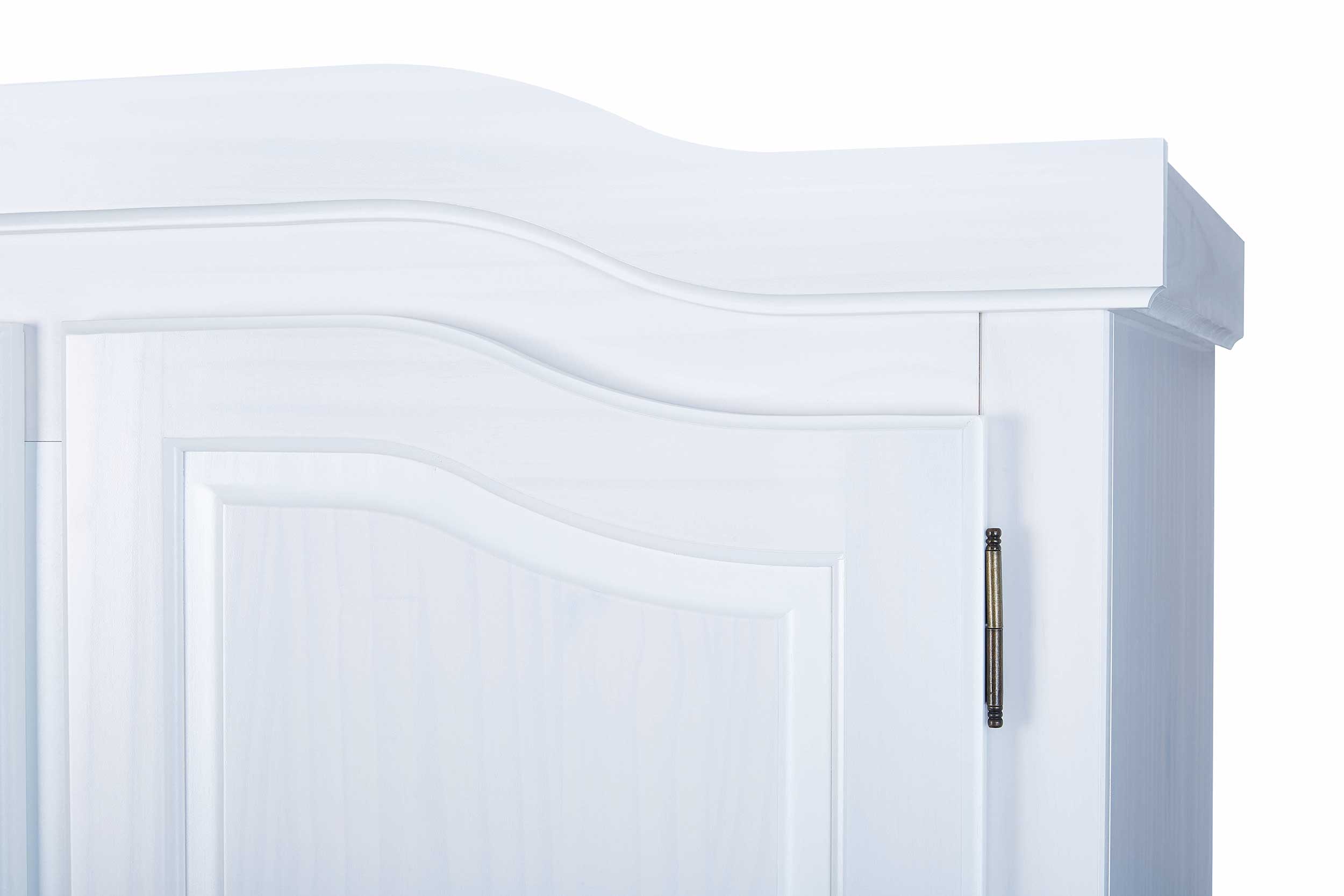 Garde-robe Bastian 150cm avec 3 portes - blanc - Image 9