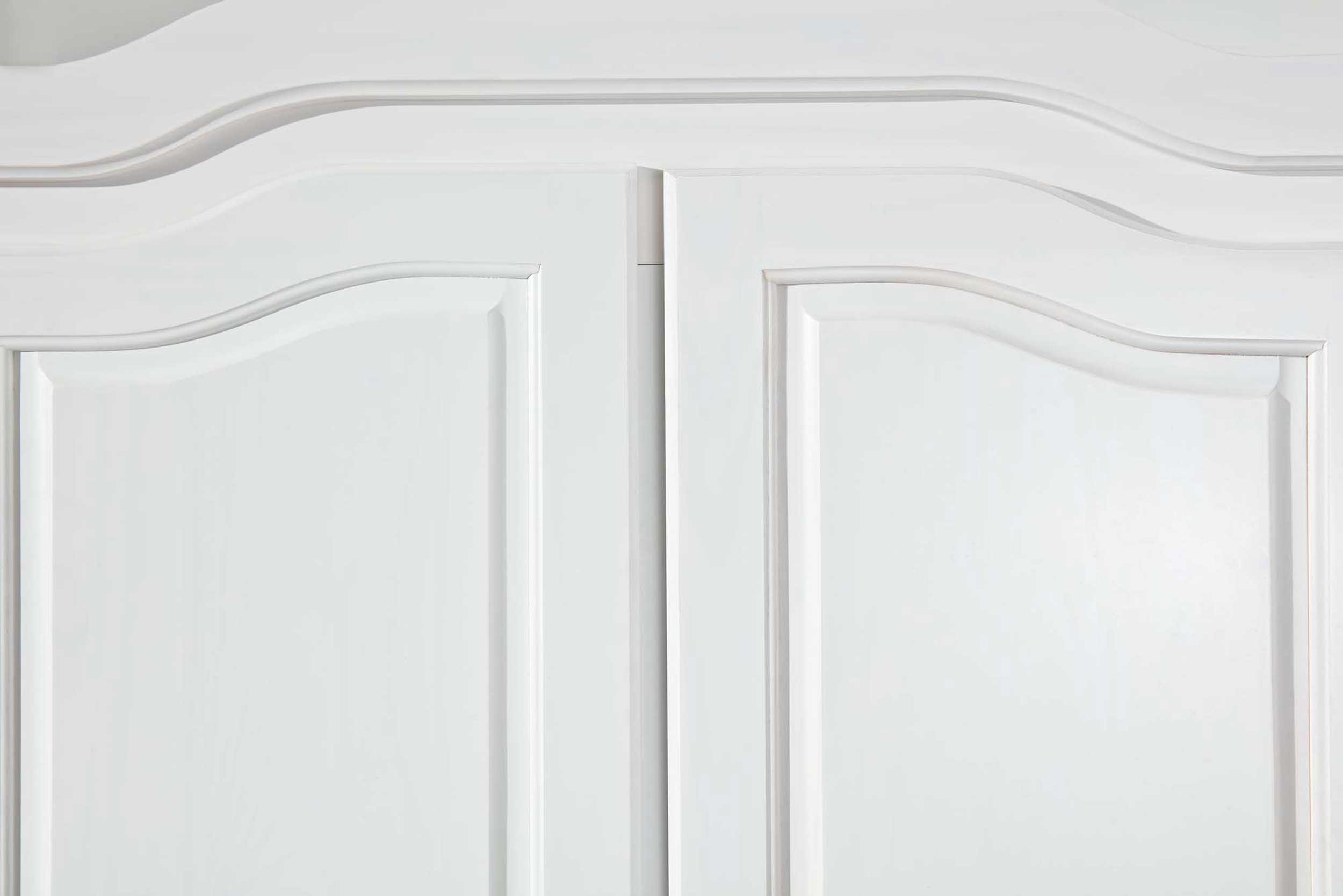 Garde-robe Ruth 104cm avec 2 portes - blanc - Image 2