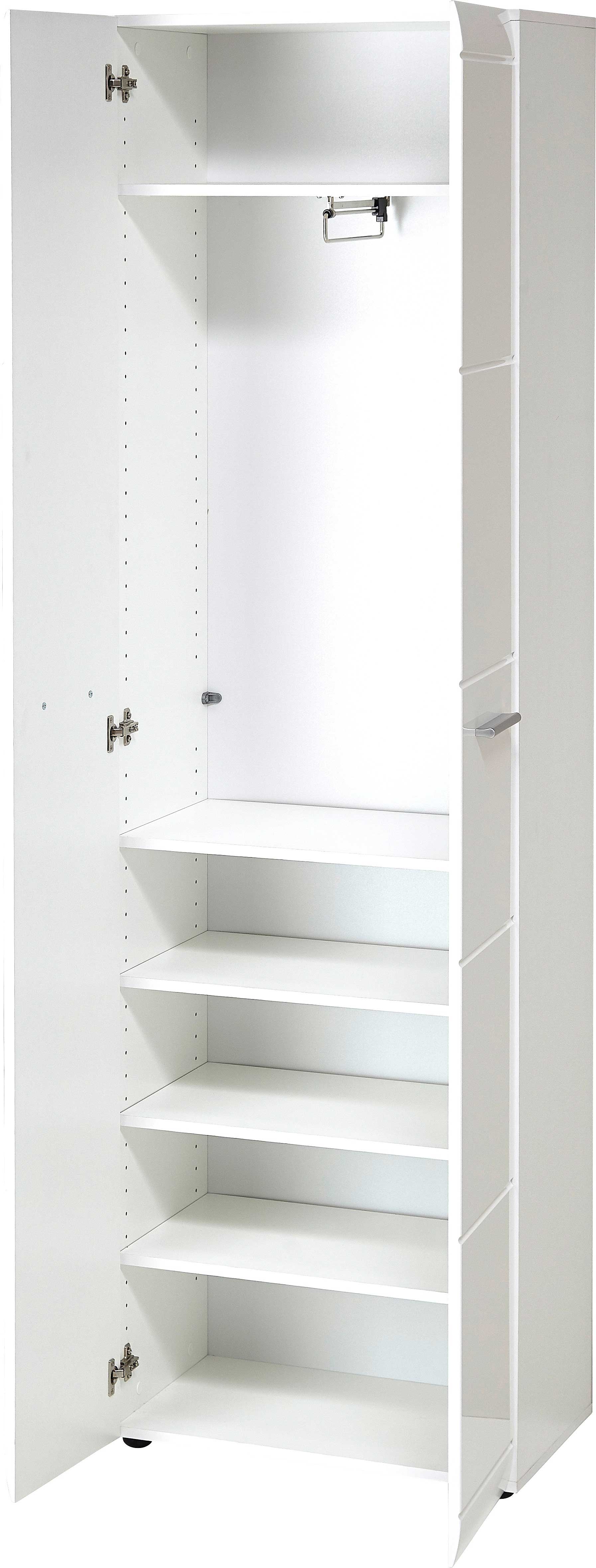 Garderobe Allan 59cm avec 2 portes - blanc - Image 3