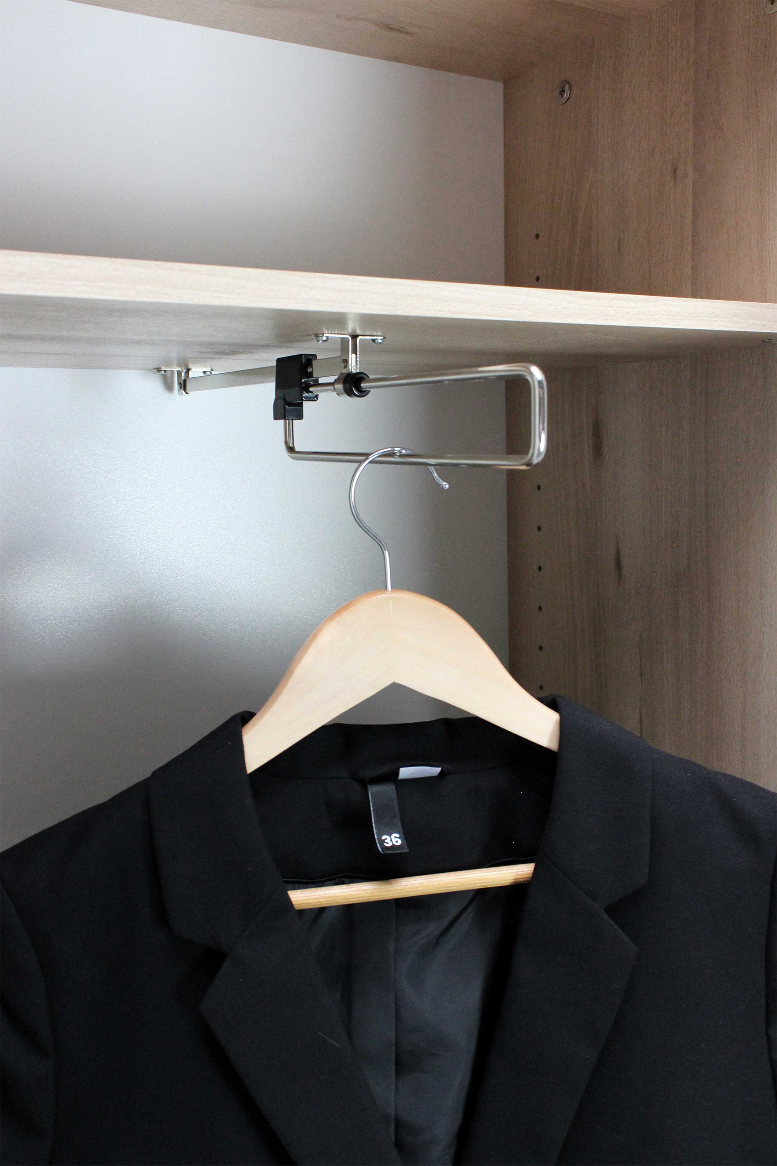 Garderobe Allan 59cm avec 2 portes - blanc - Image 9