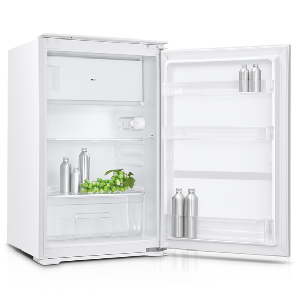 Kitchenette Ragnar 290cm avec four et réfrigérateur - blanc brillant - Image 11