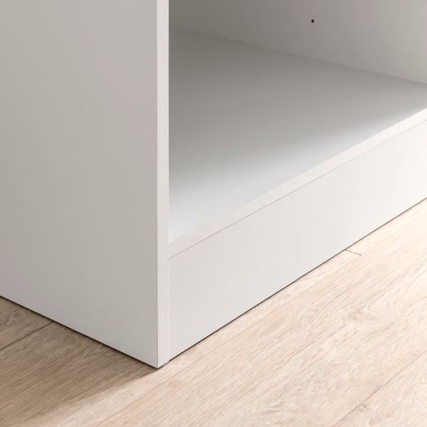 Kitchenette Ragnar 320cm avec four et réfrigérateur - blanc brillant - Image 2