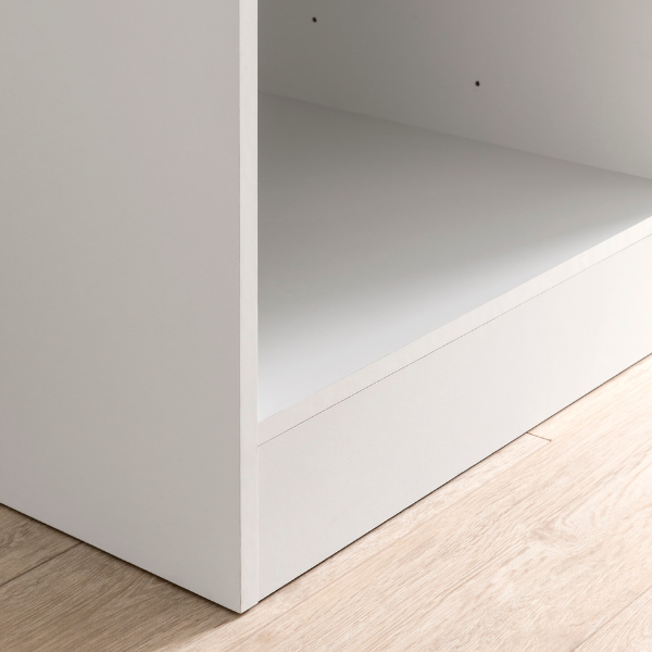 Kitchenette Ragnar 330cm avec four, micro-ondes et réfrigérateur - blanc brillant - Image 2