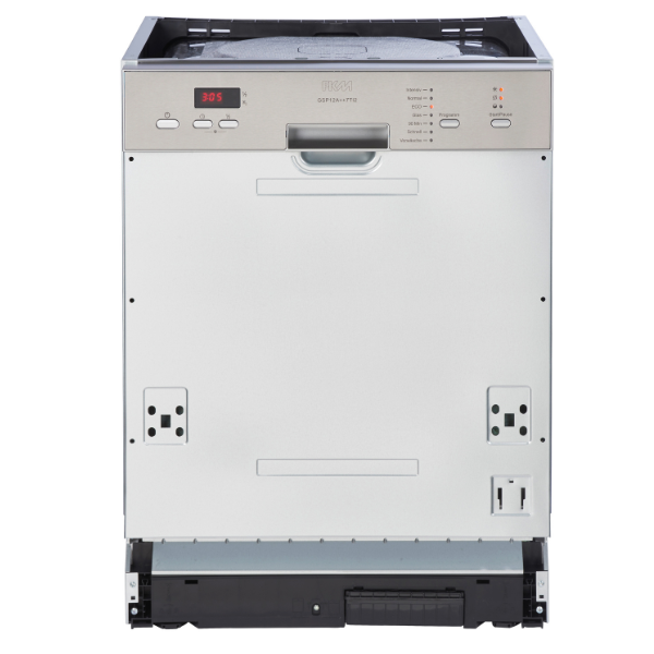 Kitchenette Ragnar 340cm avec lave-vaisselle, four et réfrigérateur - blanc brillant - Image 4