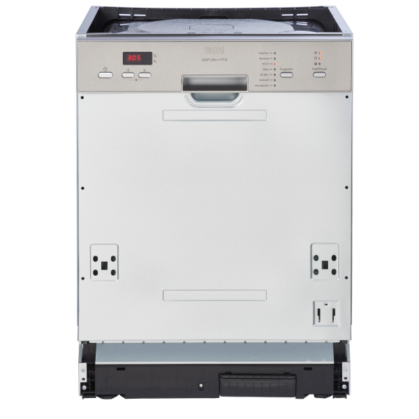 Kitchenette Ragnar 360cm avec réfrigérateur-congélateur, lave-vaisselle et four - blanche brillant - Image 7