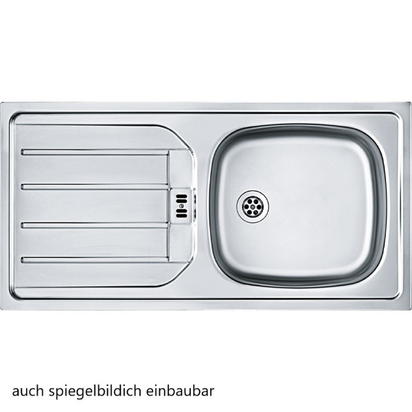 Kitchenette Sorrella 270cm avec espace pour four et réfrigérateur - blanc/chêne - Image 5