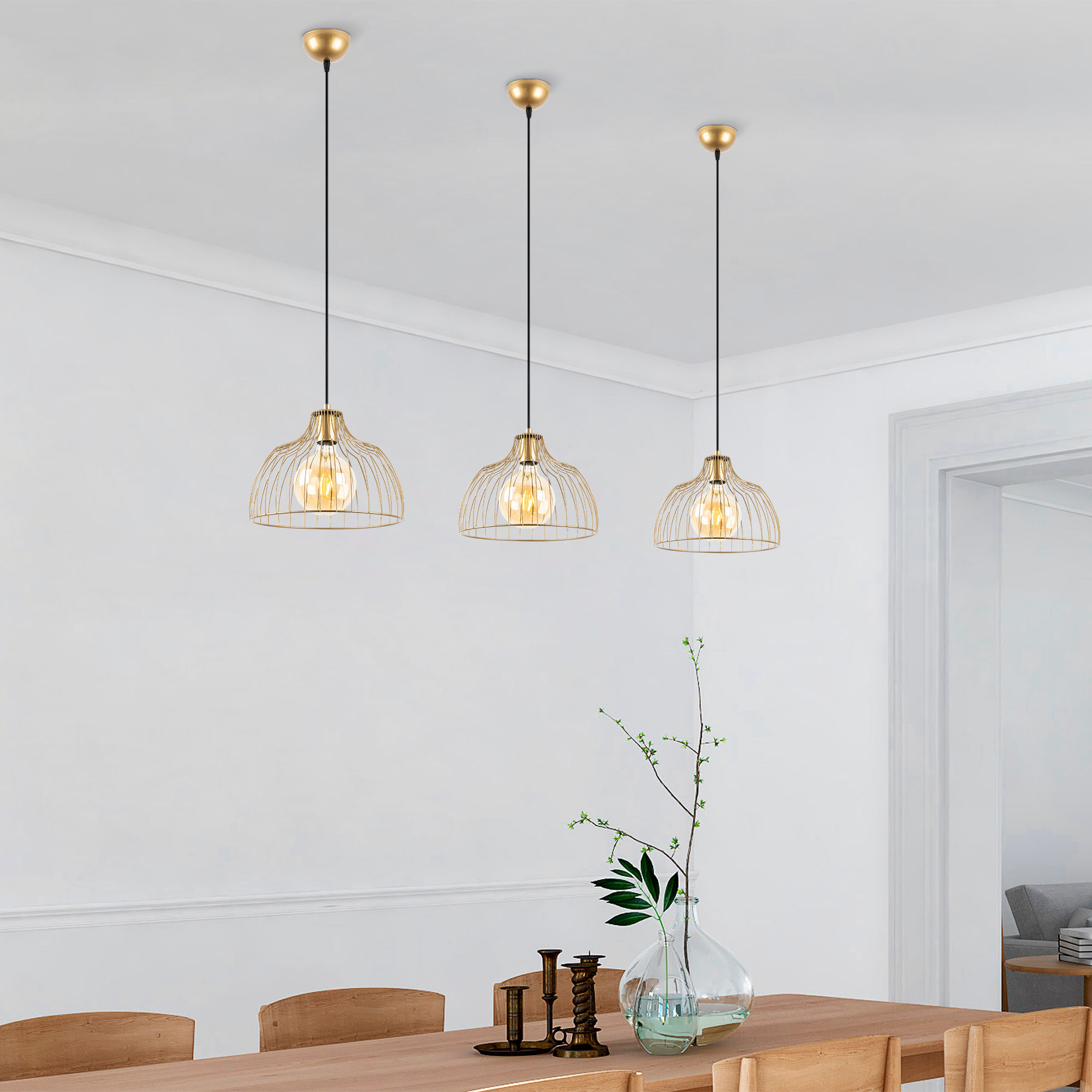 Kozan Lustre | Hauteur réglable | Or brillant - Image 6