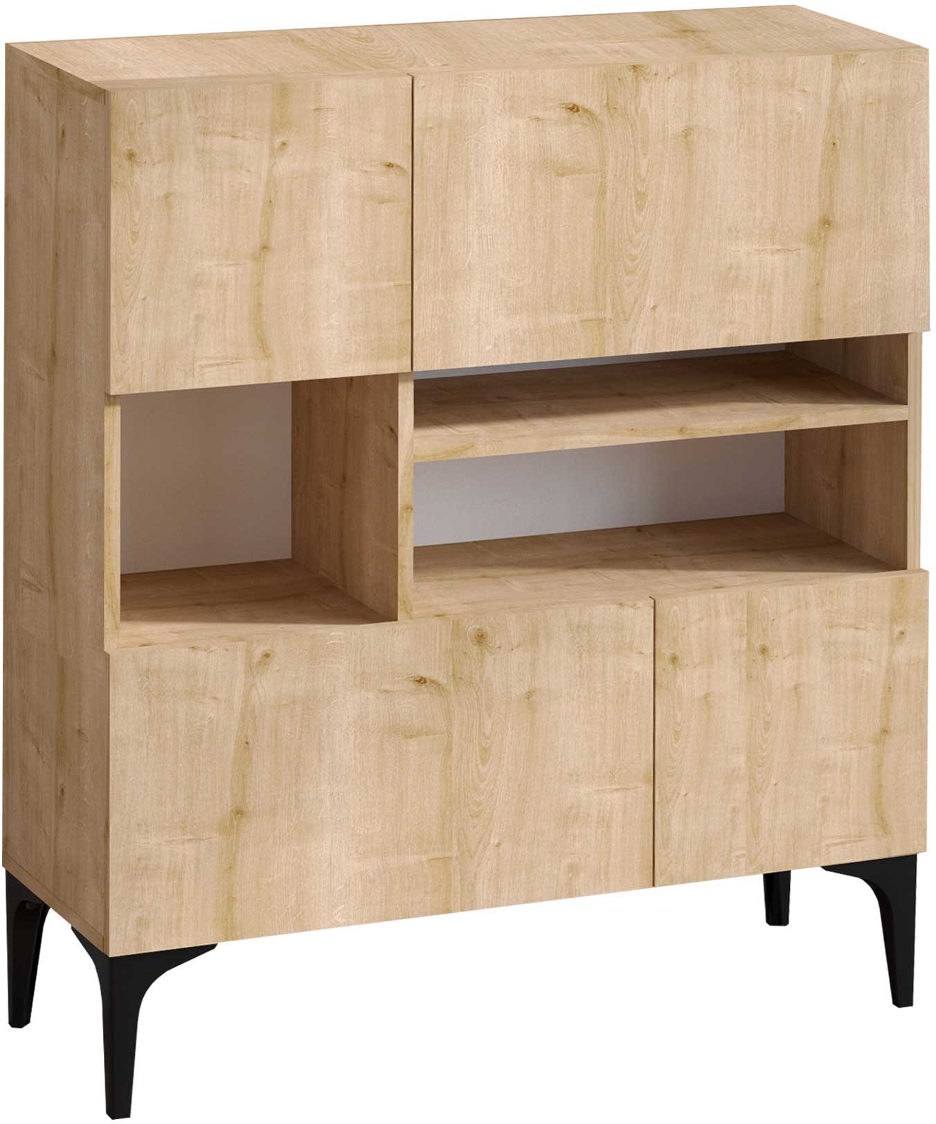 Krista Console | 100 % MÉLAMINE | Chêne saphir - Image 6