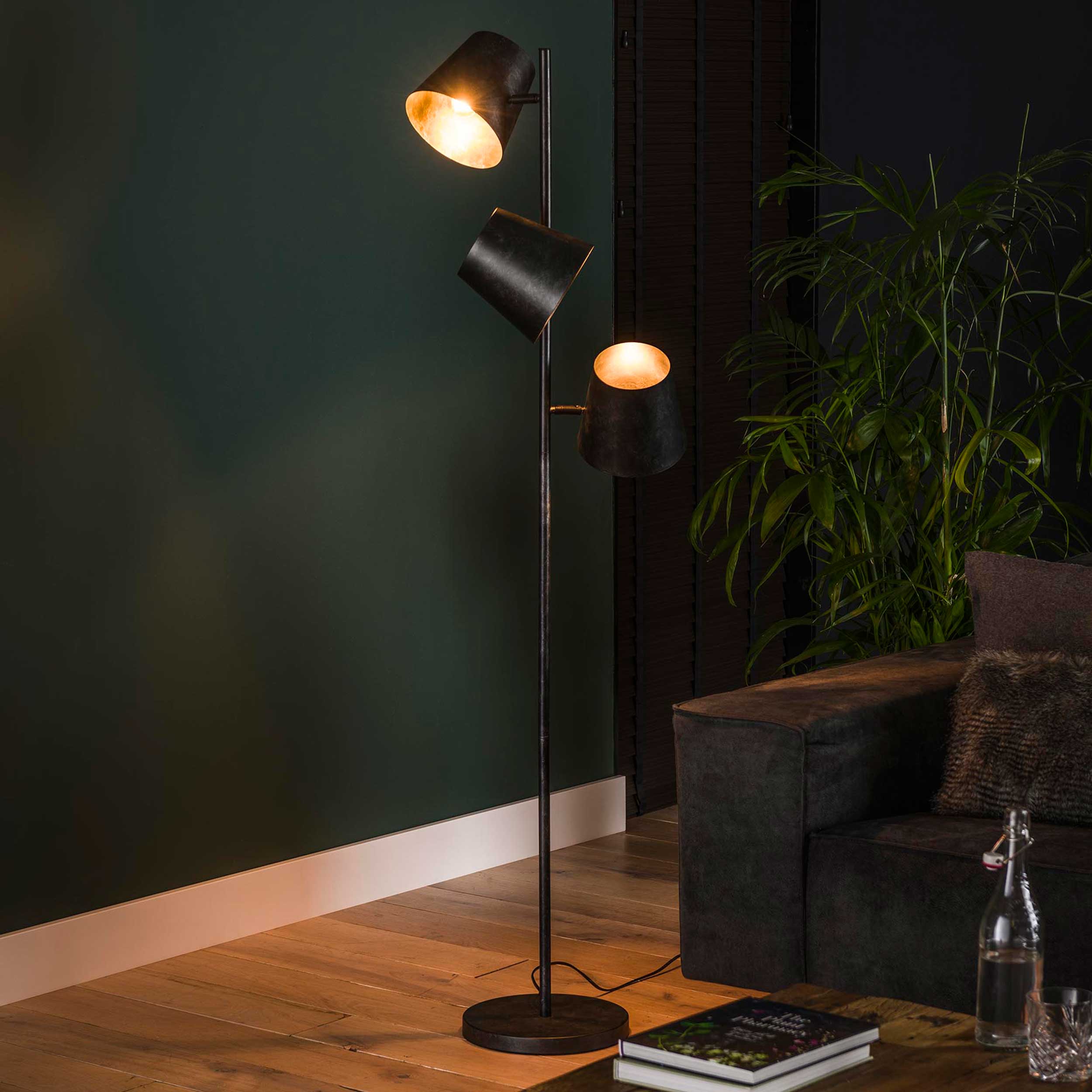 Lampadaire Artus 3x Ø18 - anthracite