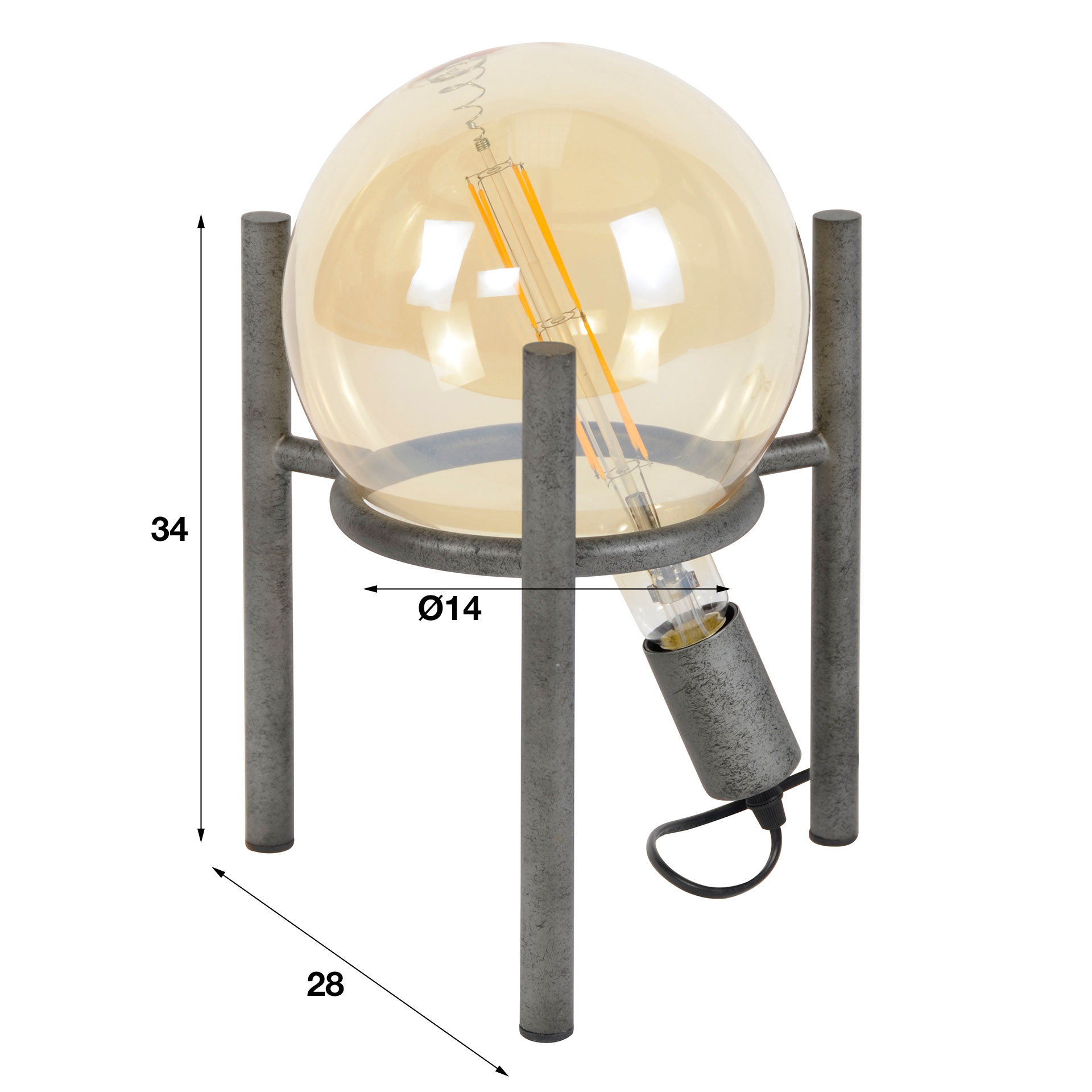 Lampe d'appoint Adeline ⌀20 - Image 2