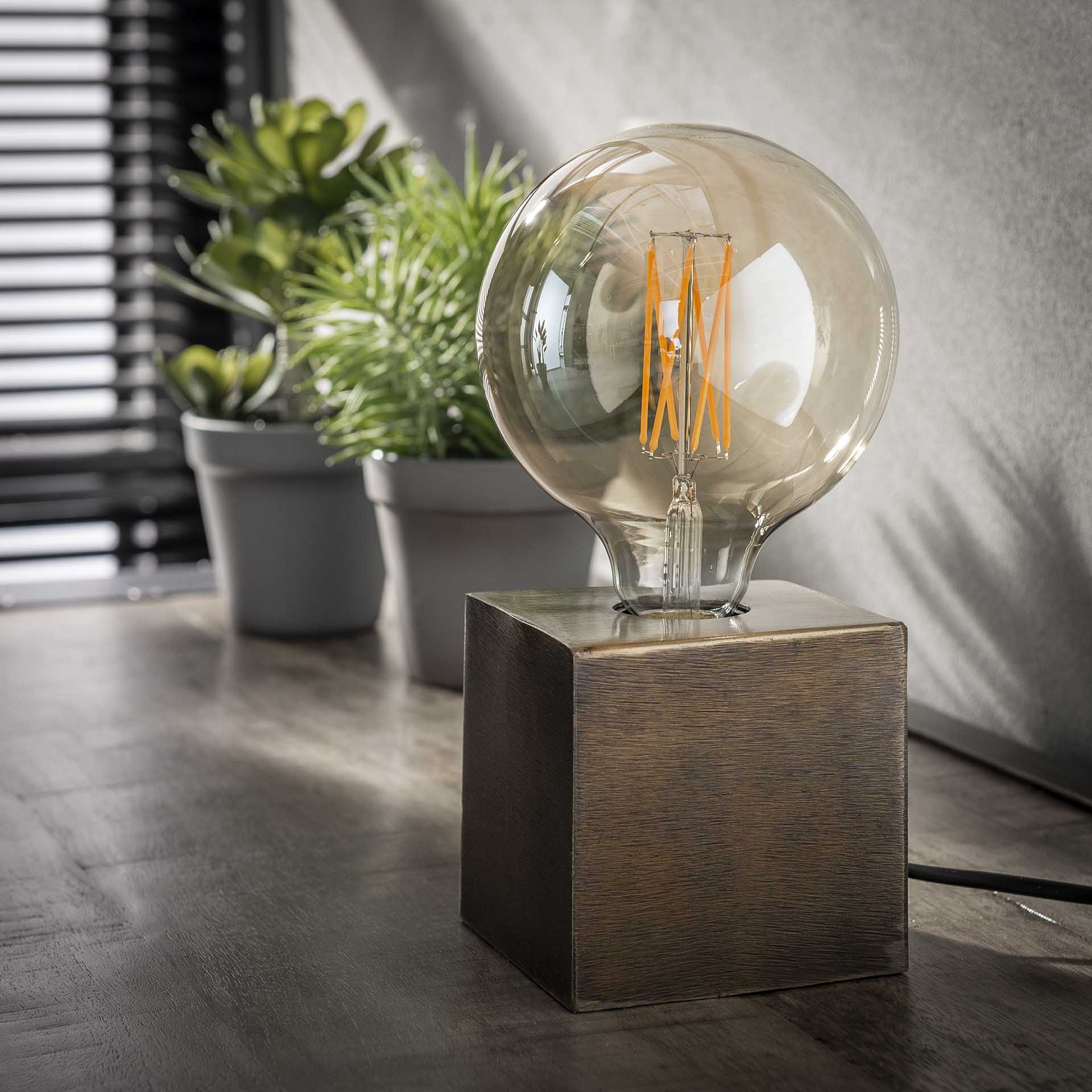 Lampe d'appoint Cubes - bronze - Image 5