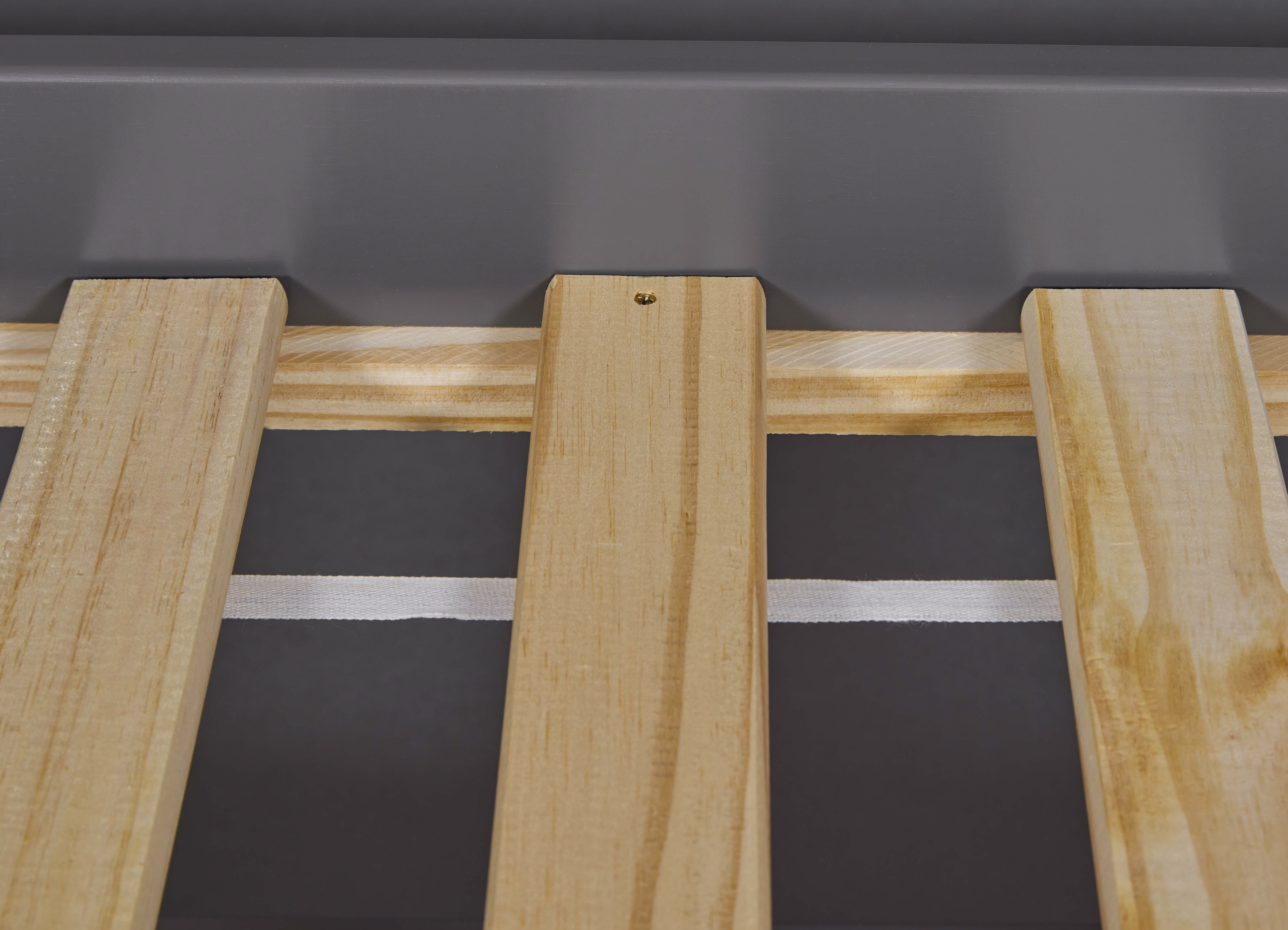 Lit banquette Jenny 90x200 cm avec 3 tiroirs- gris - Image 6