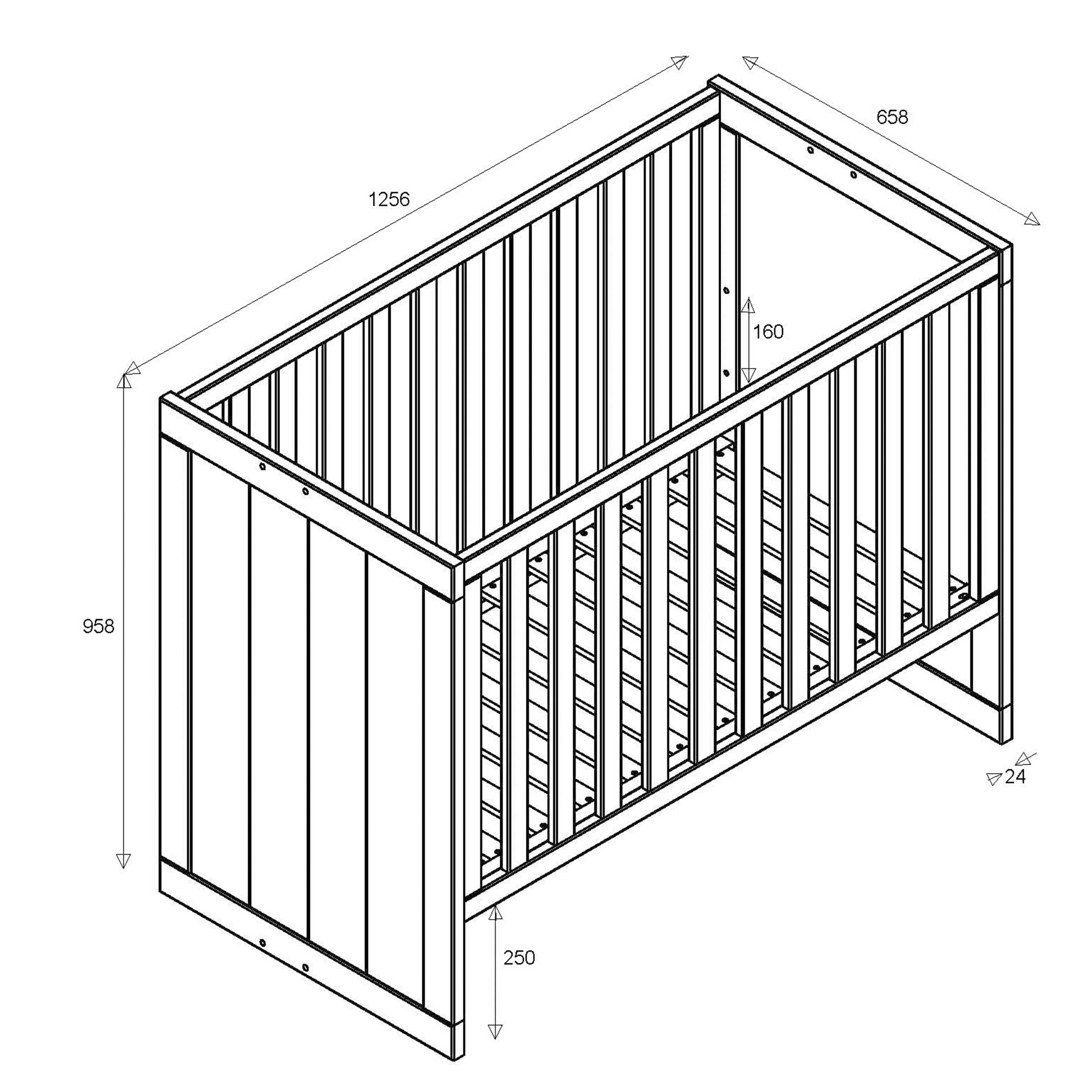Lit bébé Erik - Image 2