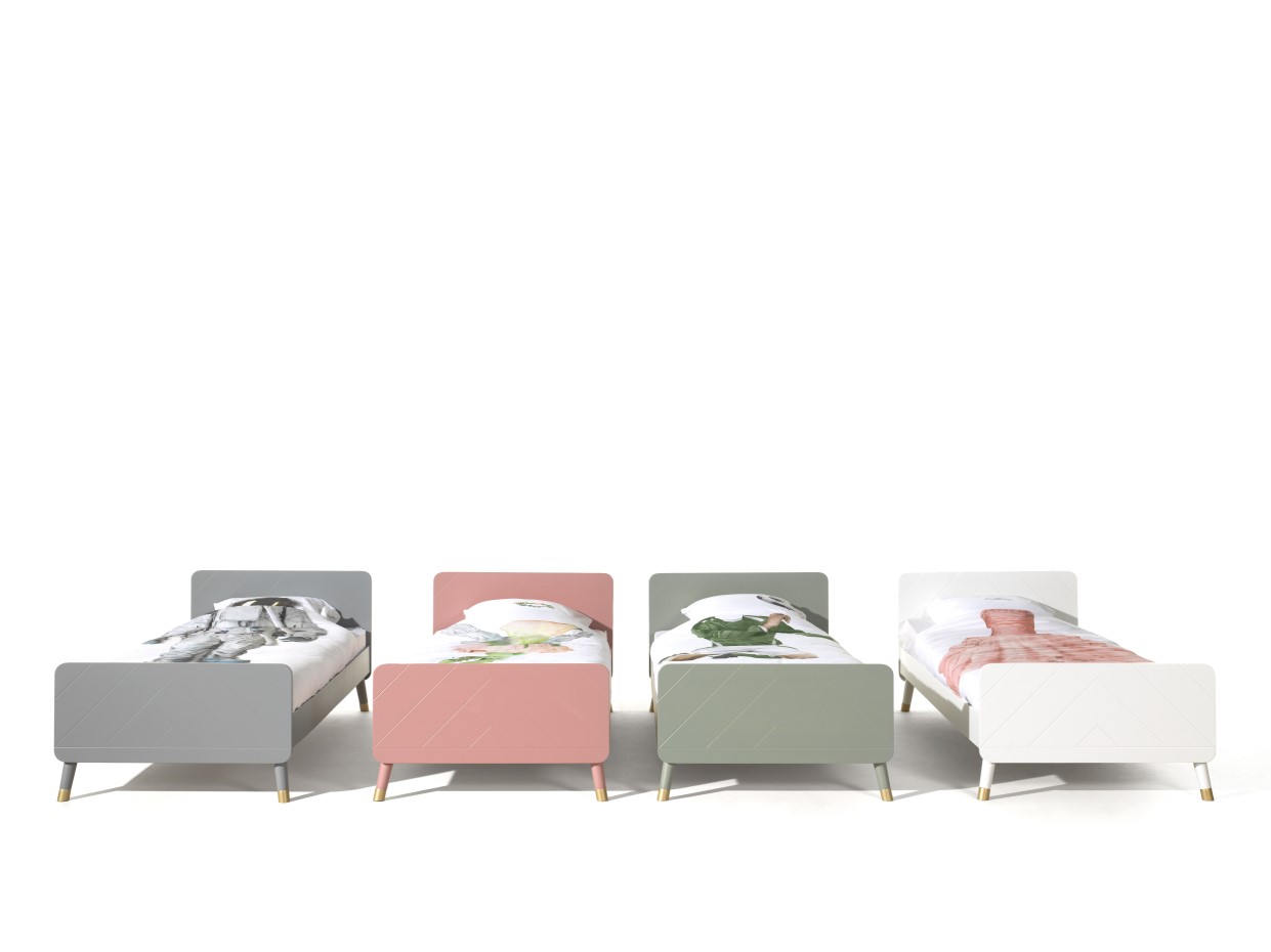 Lit Billy 90x200 - rose - Image 2