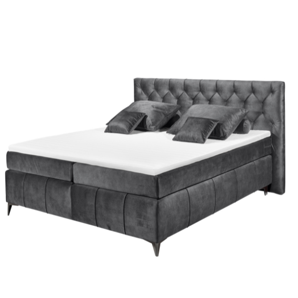 Lit boxspring Pemberley 160x200cm - anthracite