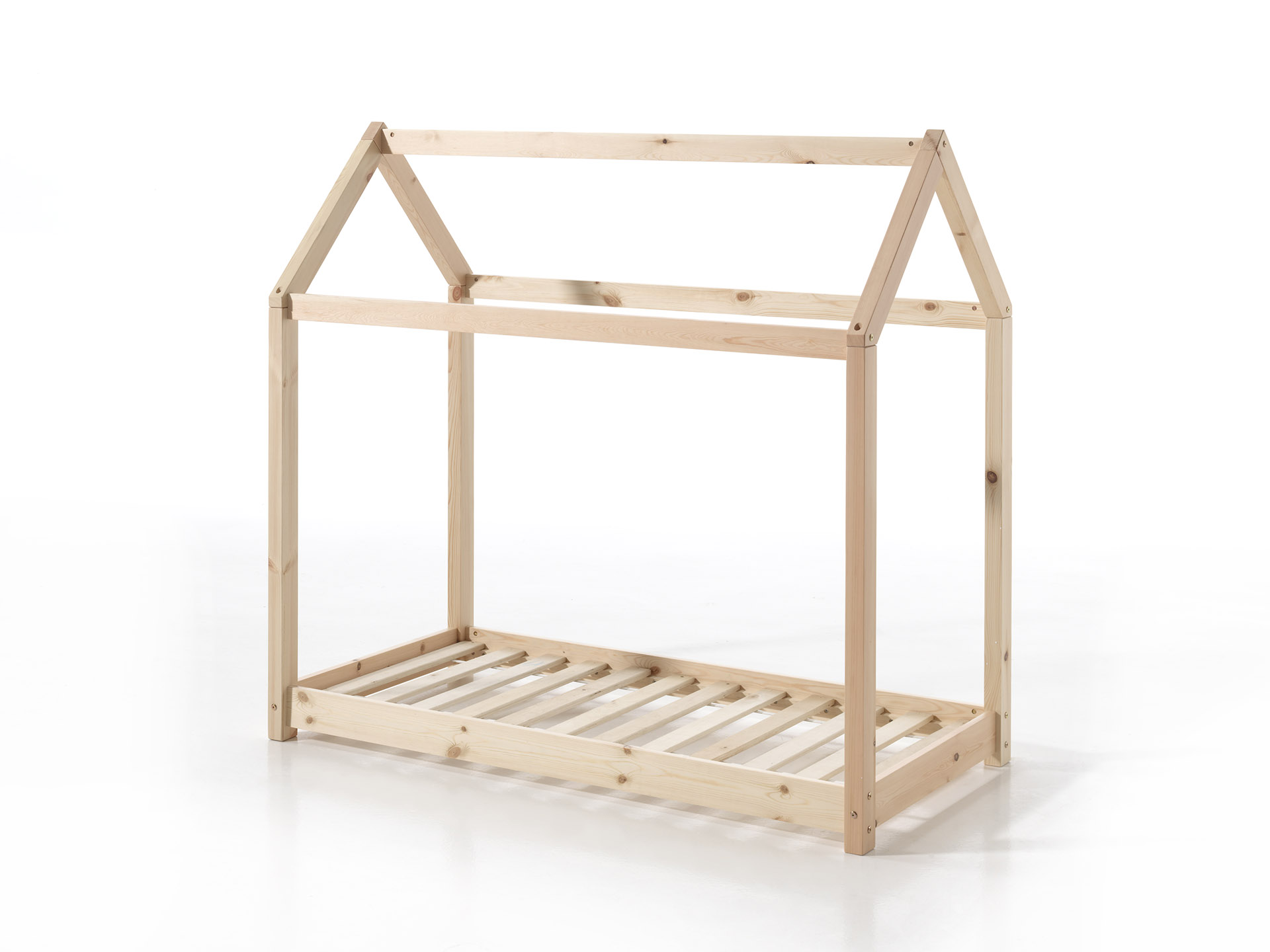 Lit cabane Home 70x140 - bois de pin - Image 6