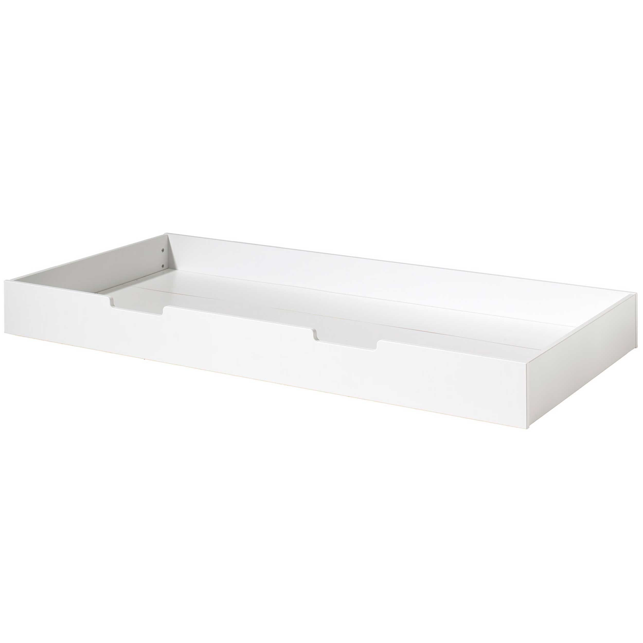 Lit cabane Malia 90x200 avec tiroir de lit - toit blanc - Image 4