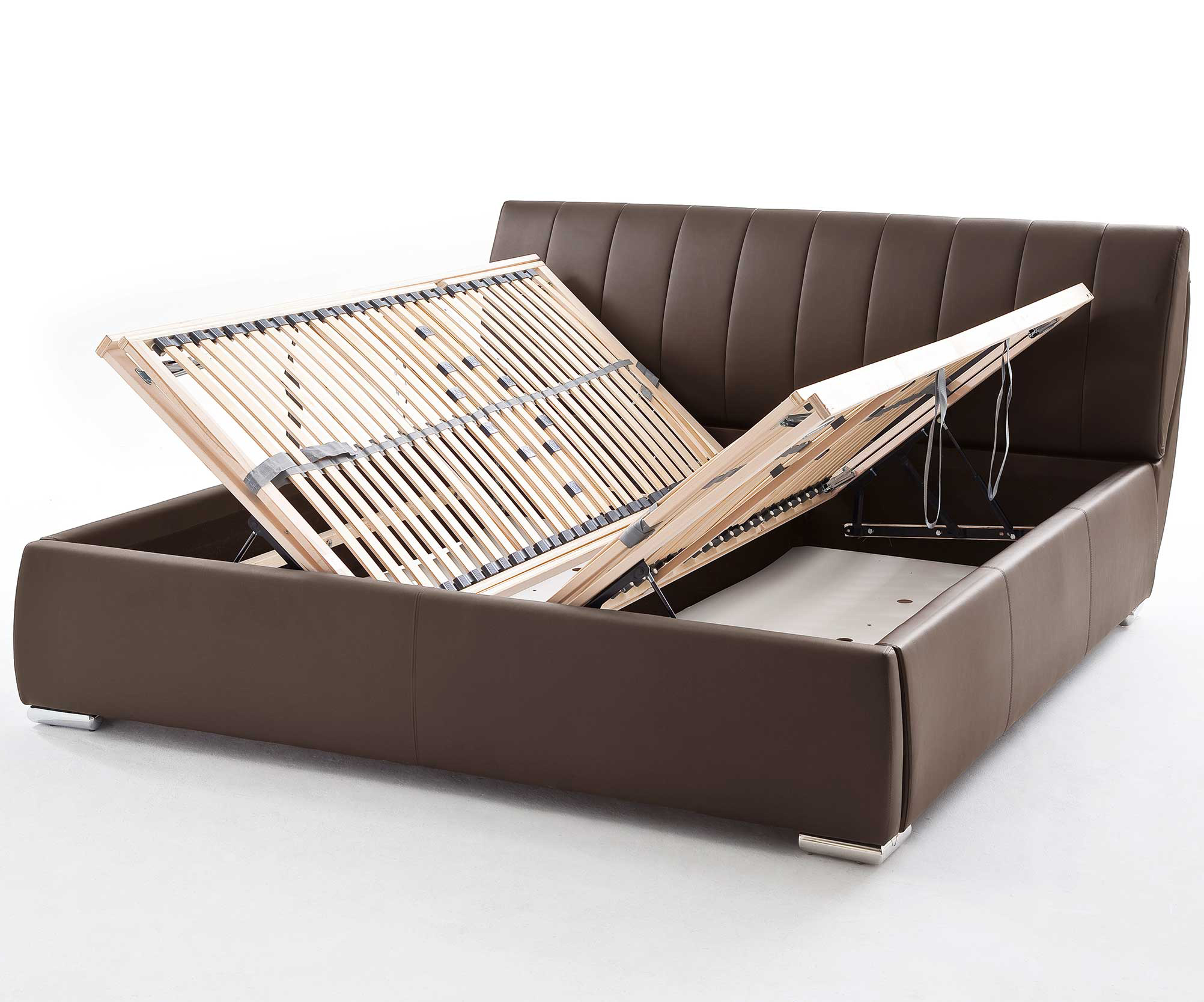 Lit coffre Davos 180x200 - brun - Image 5