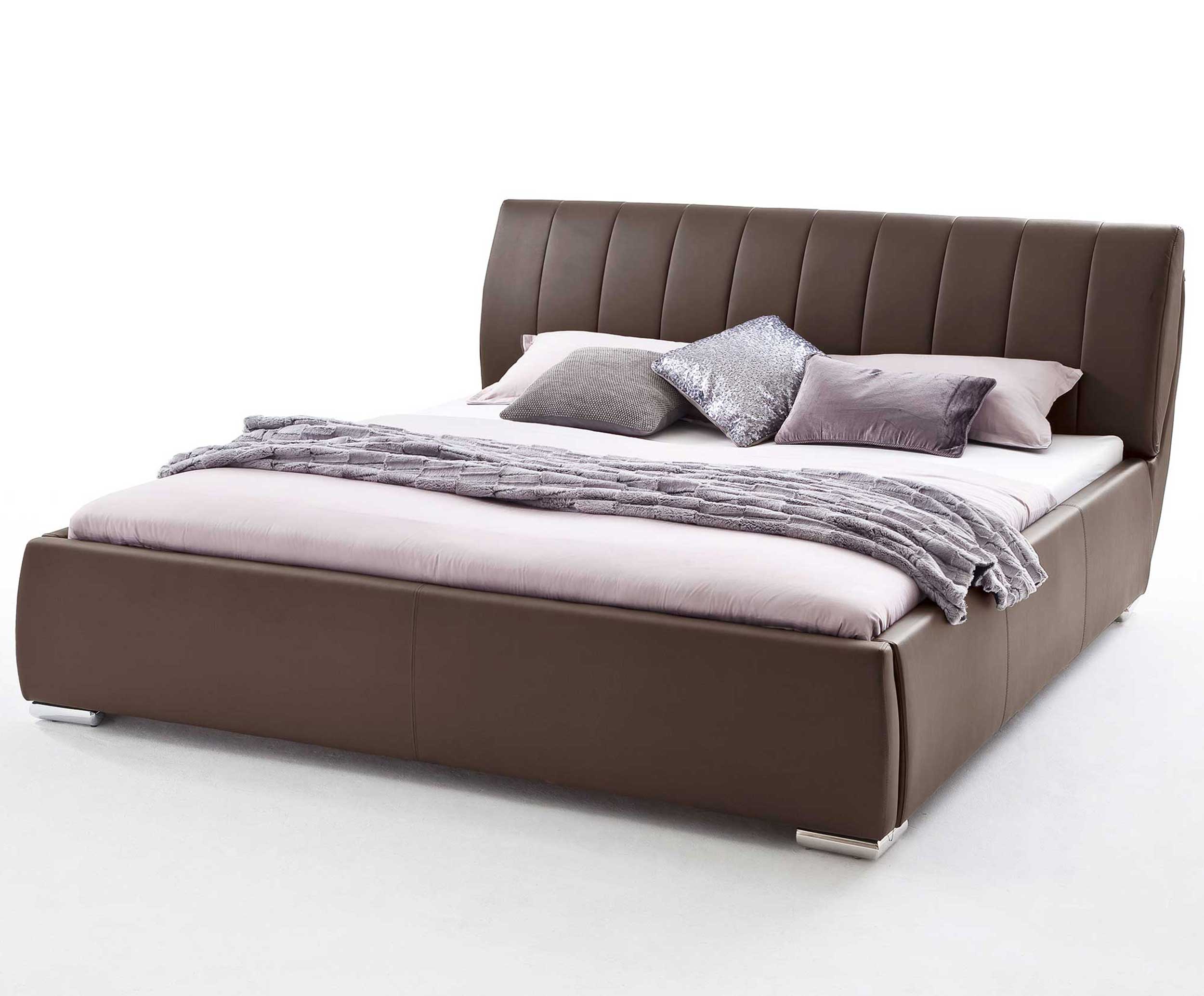Lit coffre Davos 200x200 kingsize - brun - Image 4
