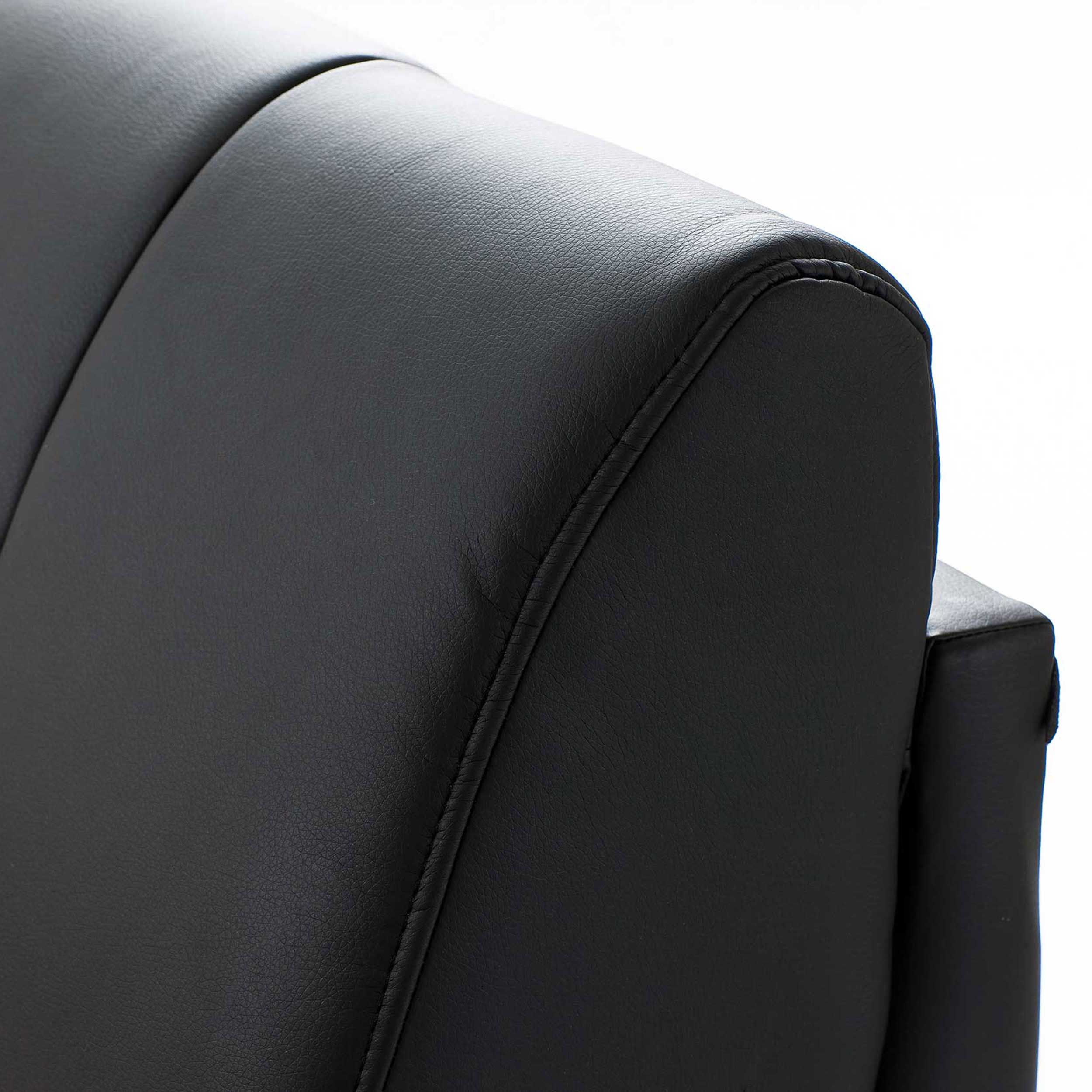 Lit coffre Davos 200x200 kingsize - noir - Image 9