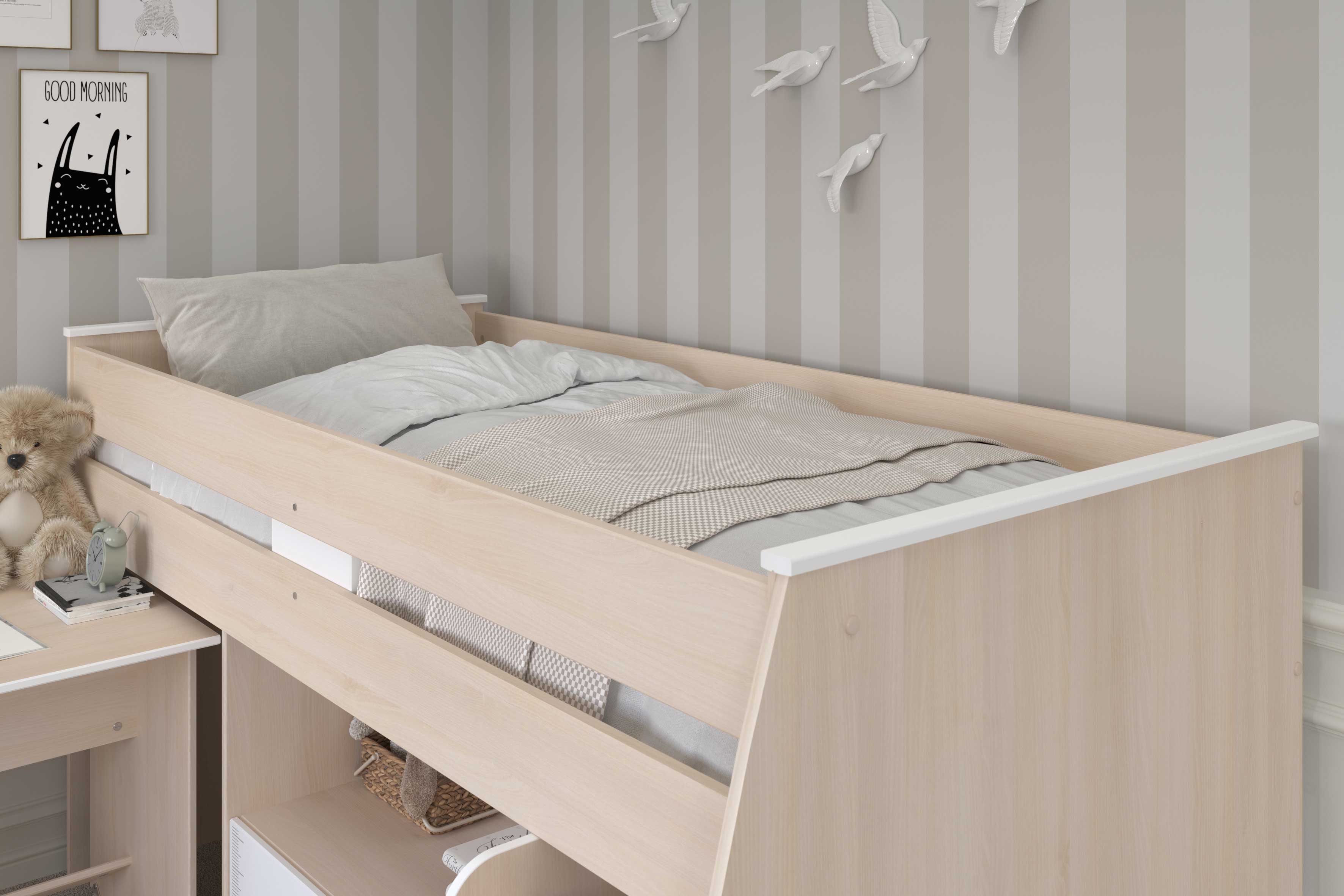 Lit combiné Carlos avec bureau - Image 6