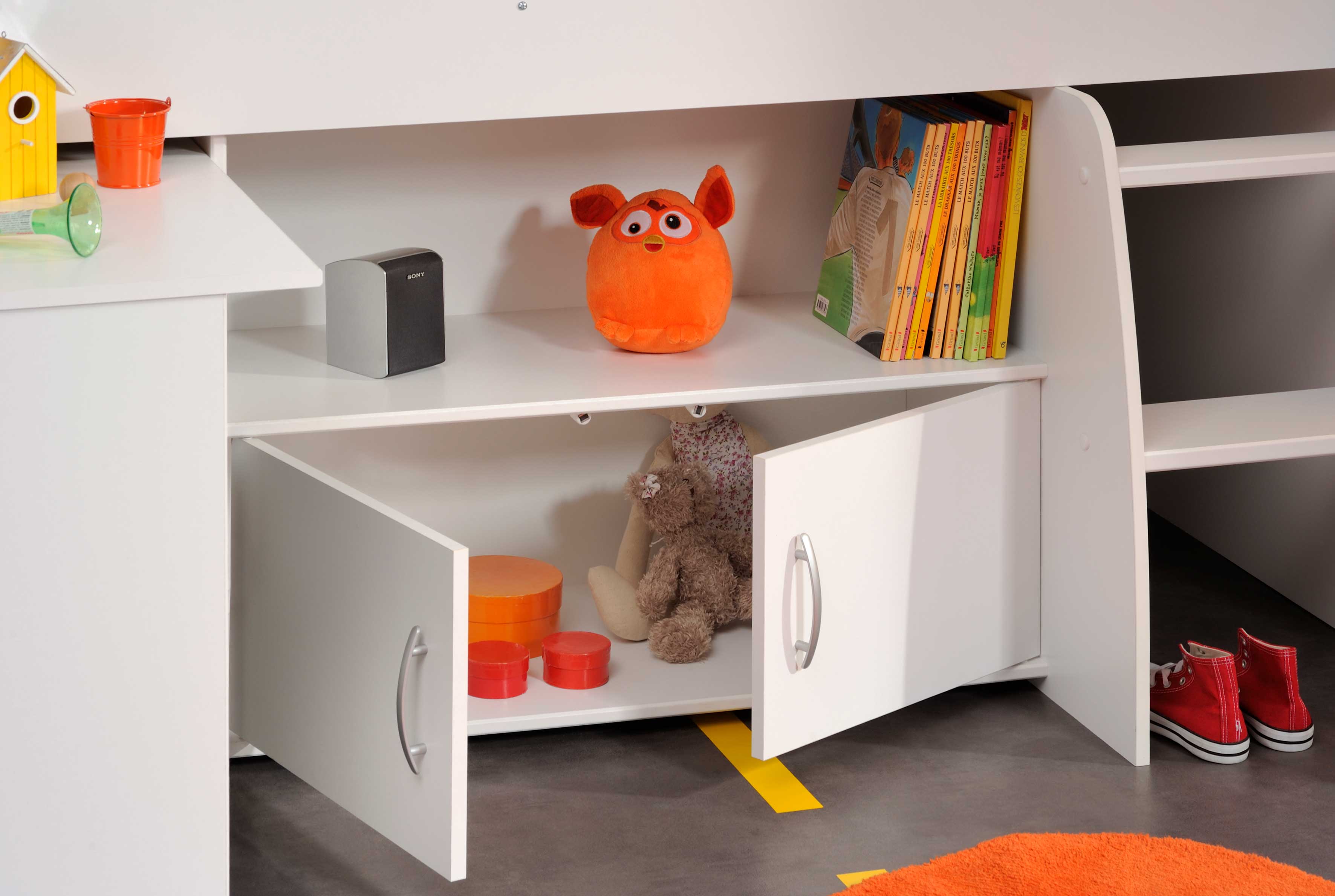 Lit combiné Upside Down 90x200 - blanc - Image 7