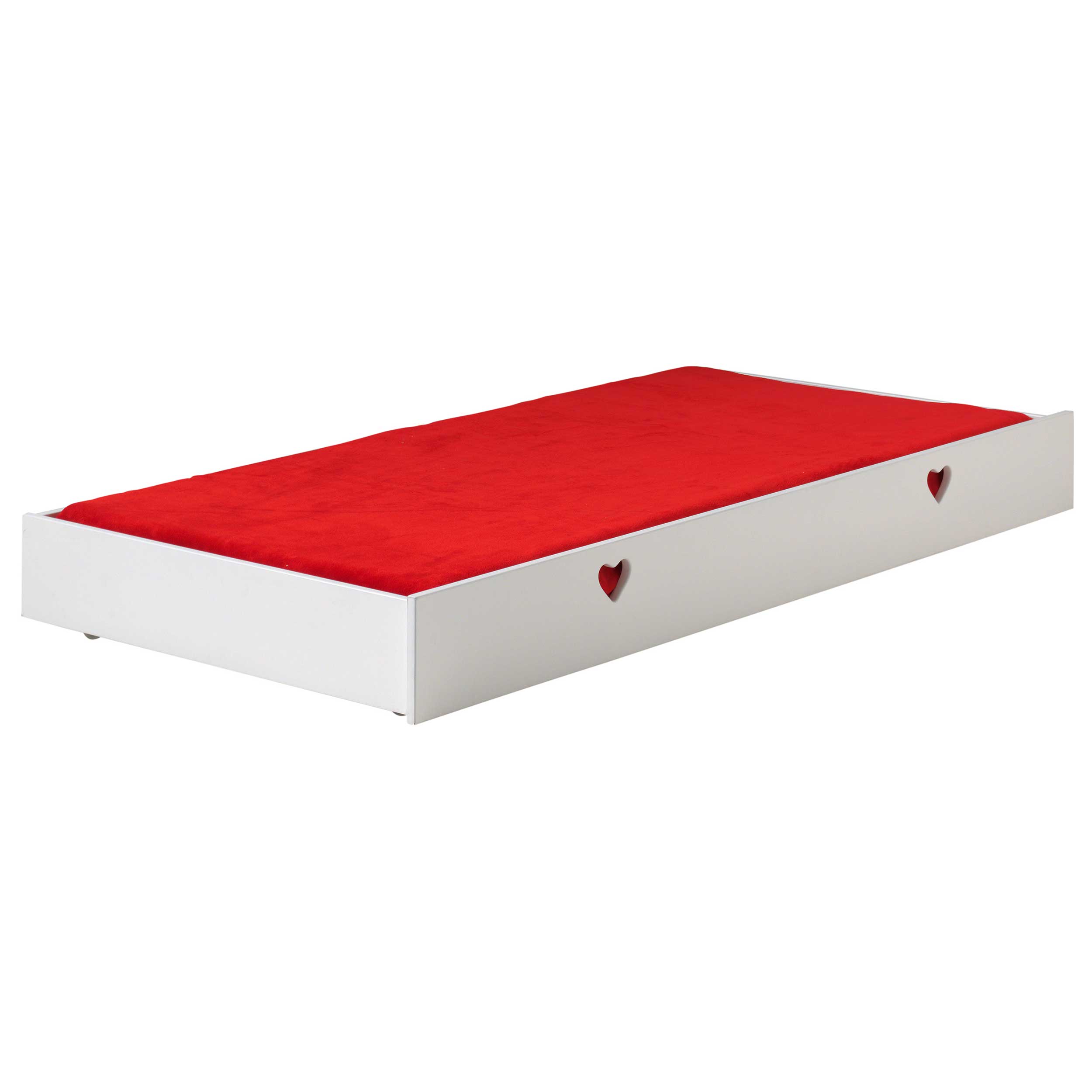 Lit d'enfant Amori avec tiroir de lit MDF - blanc - Image 8