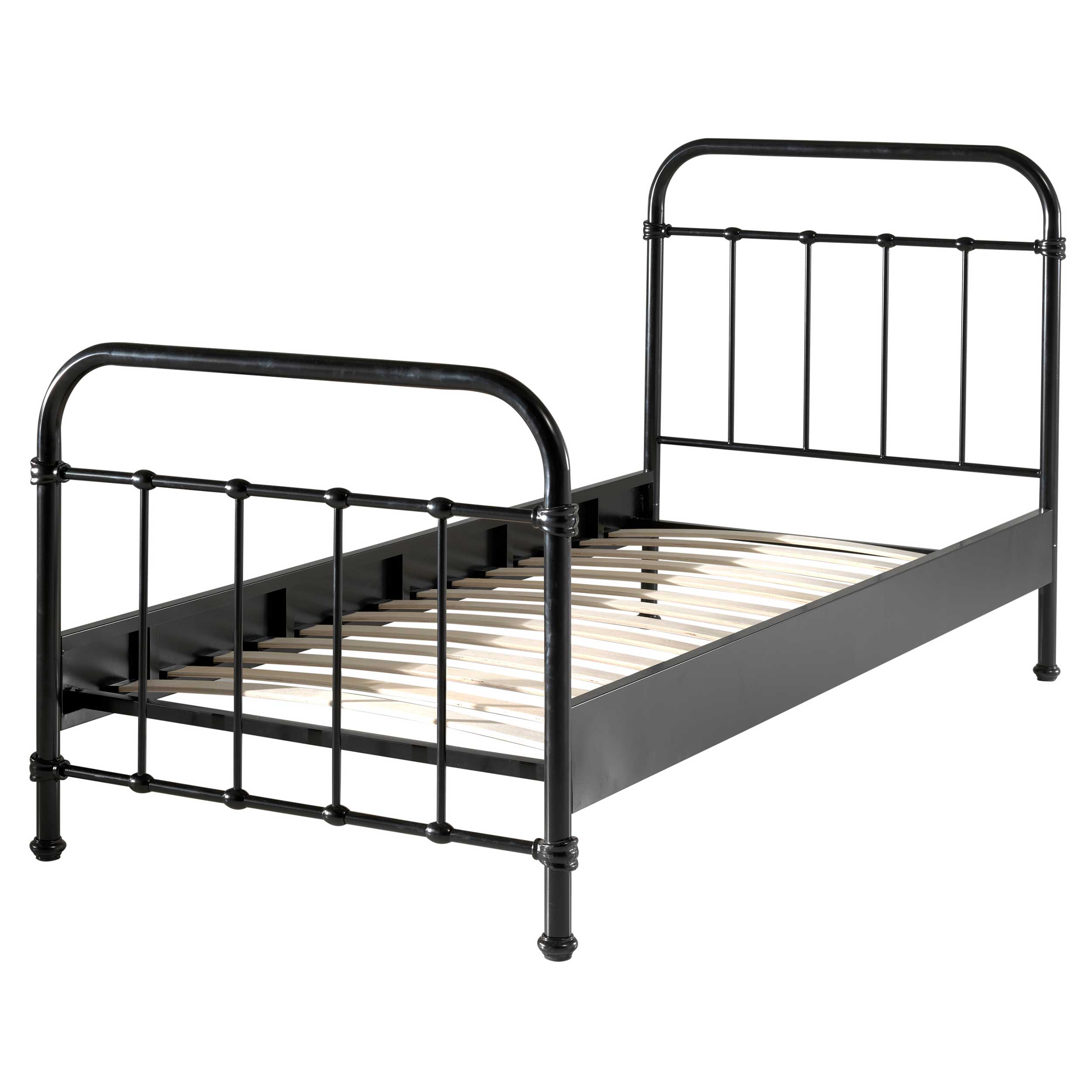 Lit enfant New York 90x200cm métal - noir - Image 4