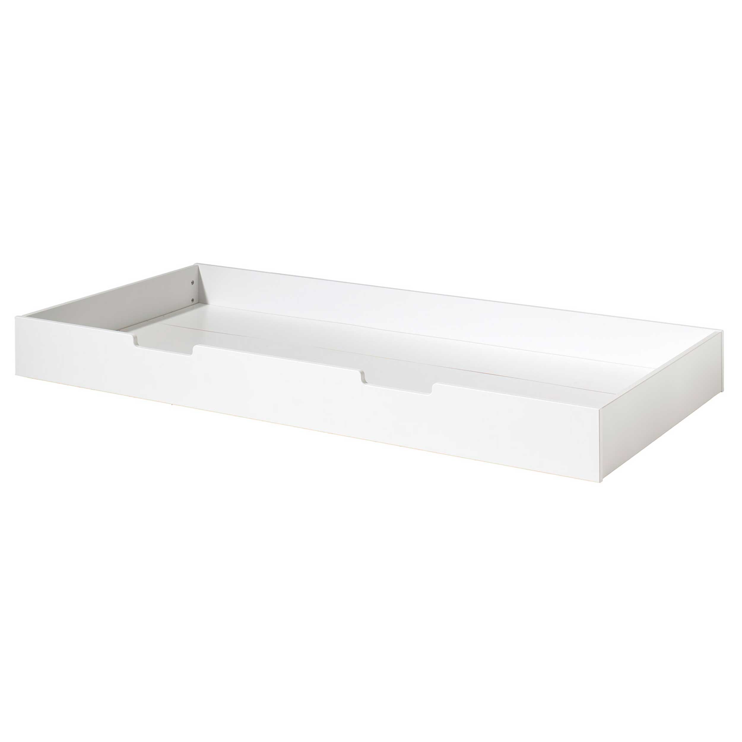 Lit maison Odense avec tiroir de lit 90x200cm MDF - blanc/bois de pin - Image 2