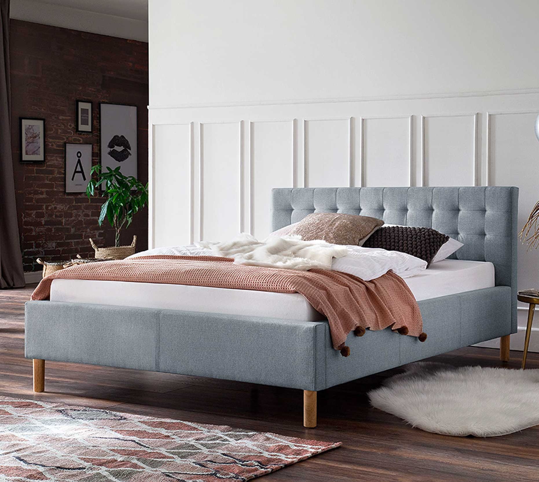 Lit Marilou 120x200 - bleu - Image 3