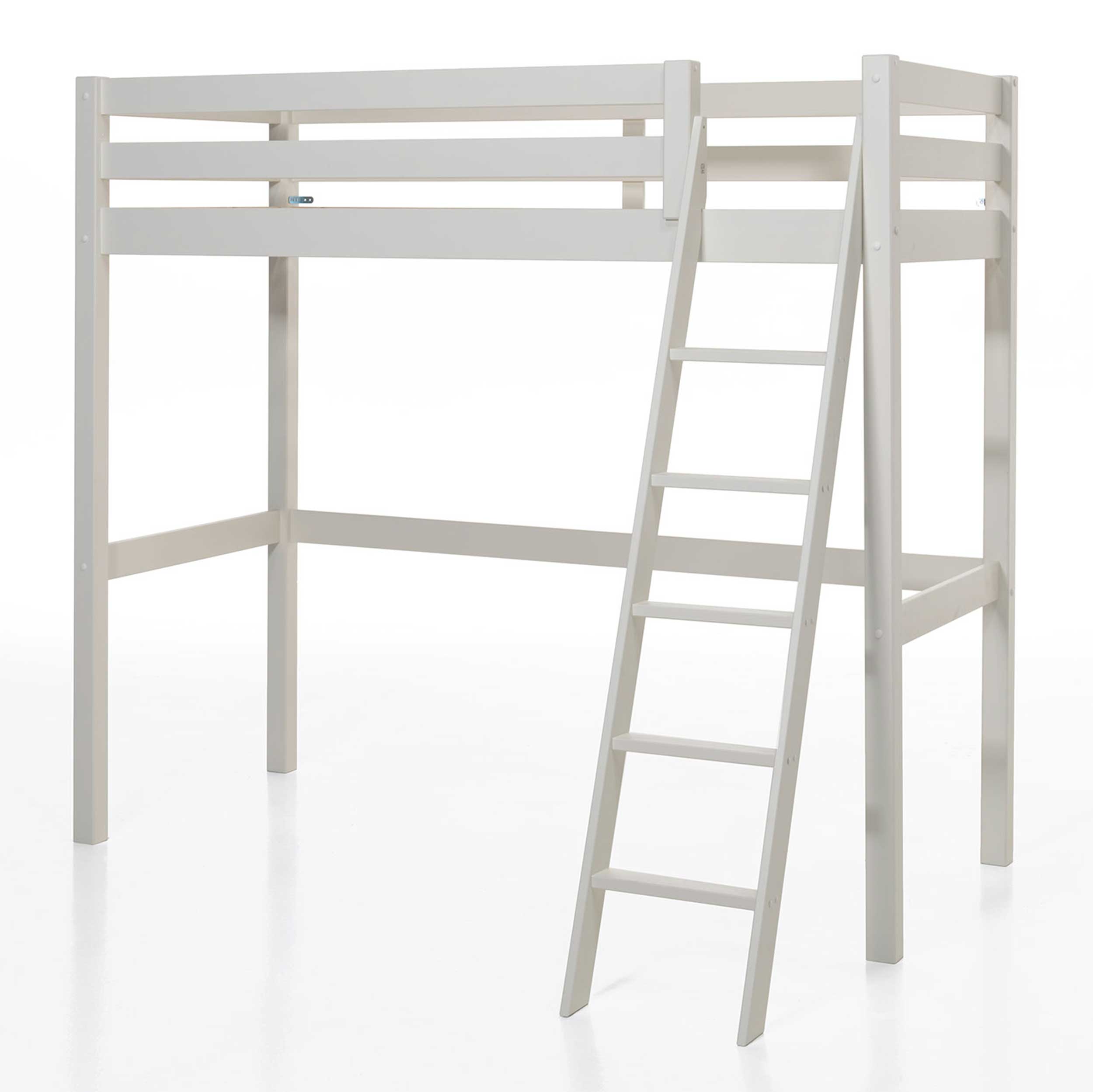 Lit mezzanine Claire 90x200 - blanc - Image 4