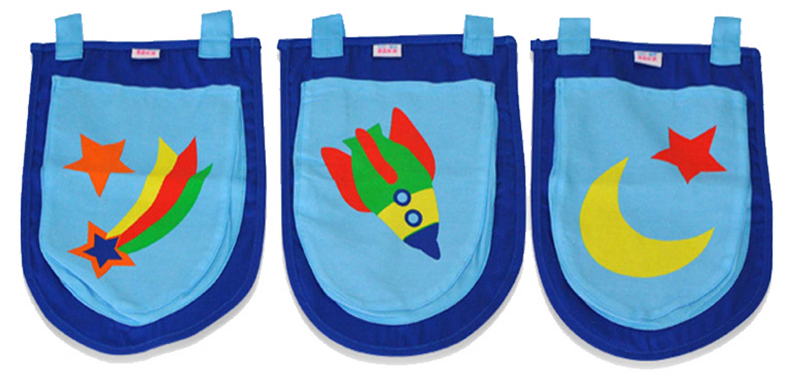 Lit mi-hauteur avec toboggan Astrid avec tente de lit et sacs de rangement Astro - blanc - Image 3