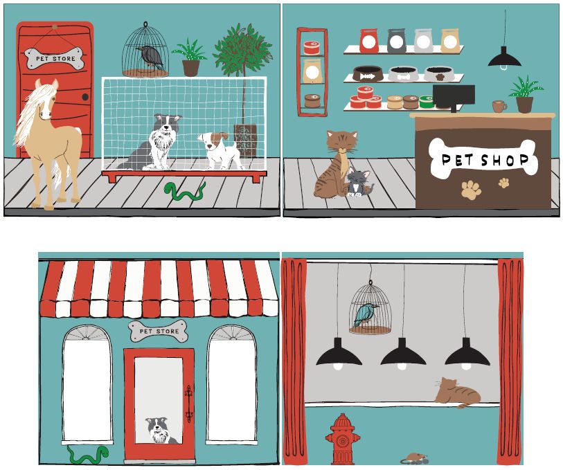 Lit mi-hauteur avec toboggan Astrid avec tente de lit Pet Shop - bois de pin - Image 3