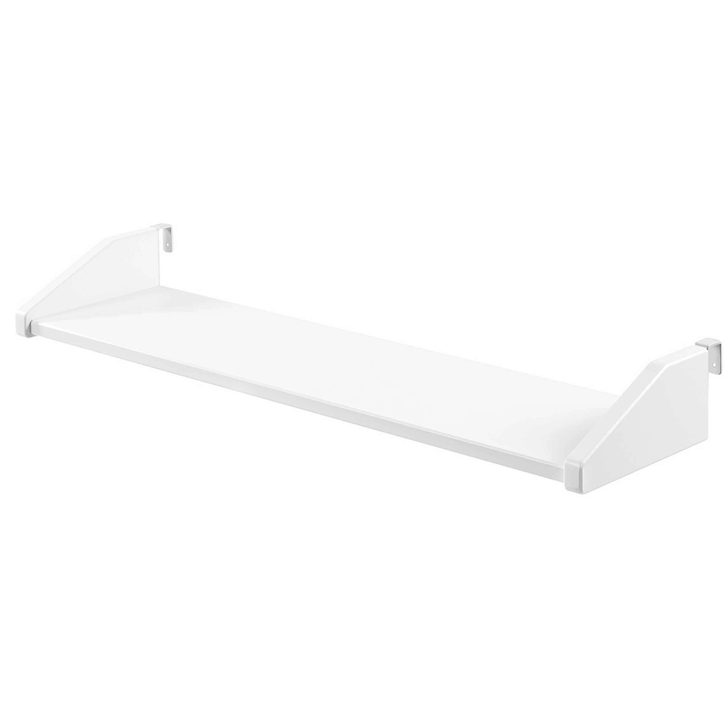 Lit mi-hauteur Charlotte avec étagère, bureau et chiffonnier - blanc - Image 4