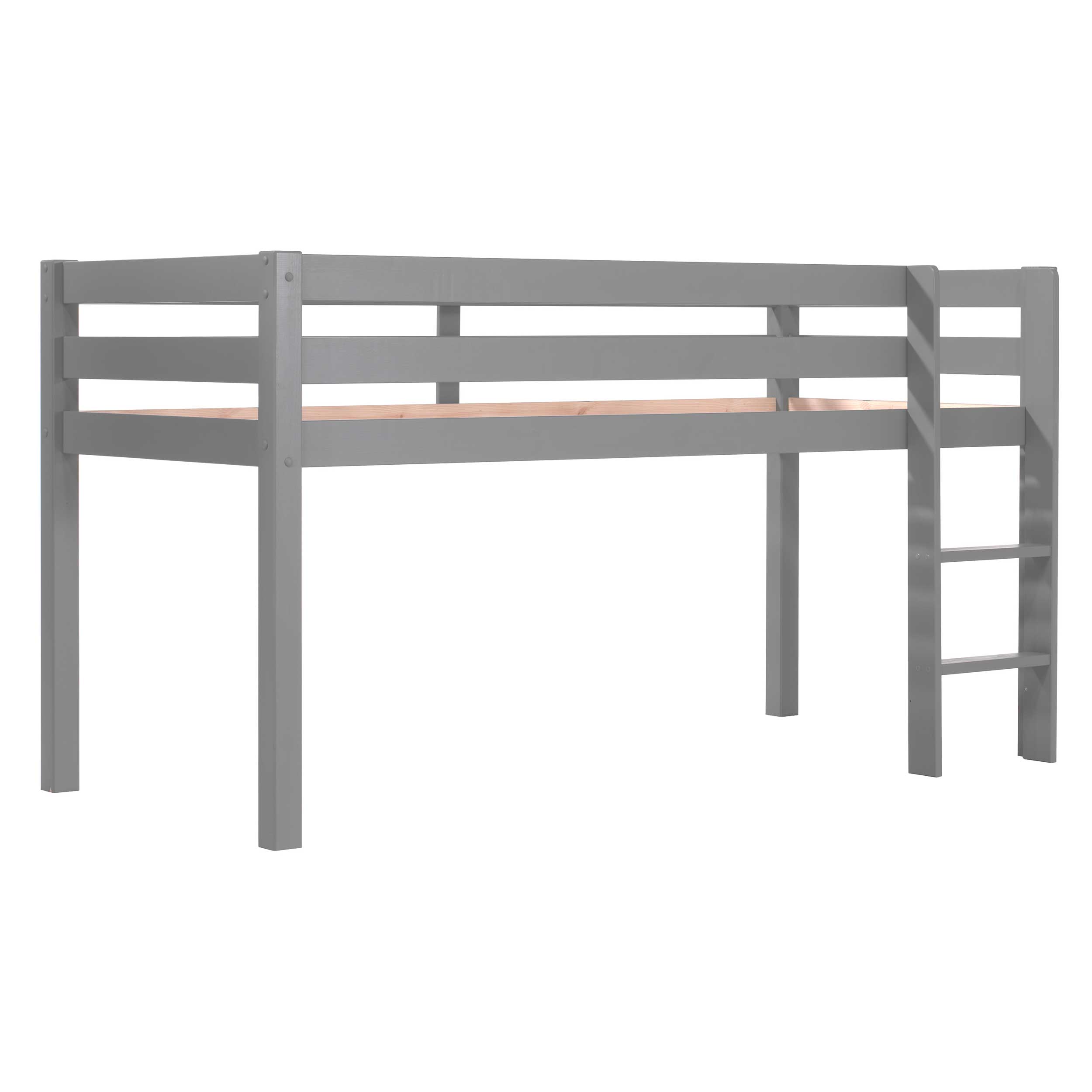 Lit mi-hauteur Charlotte - gris - Image 2