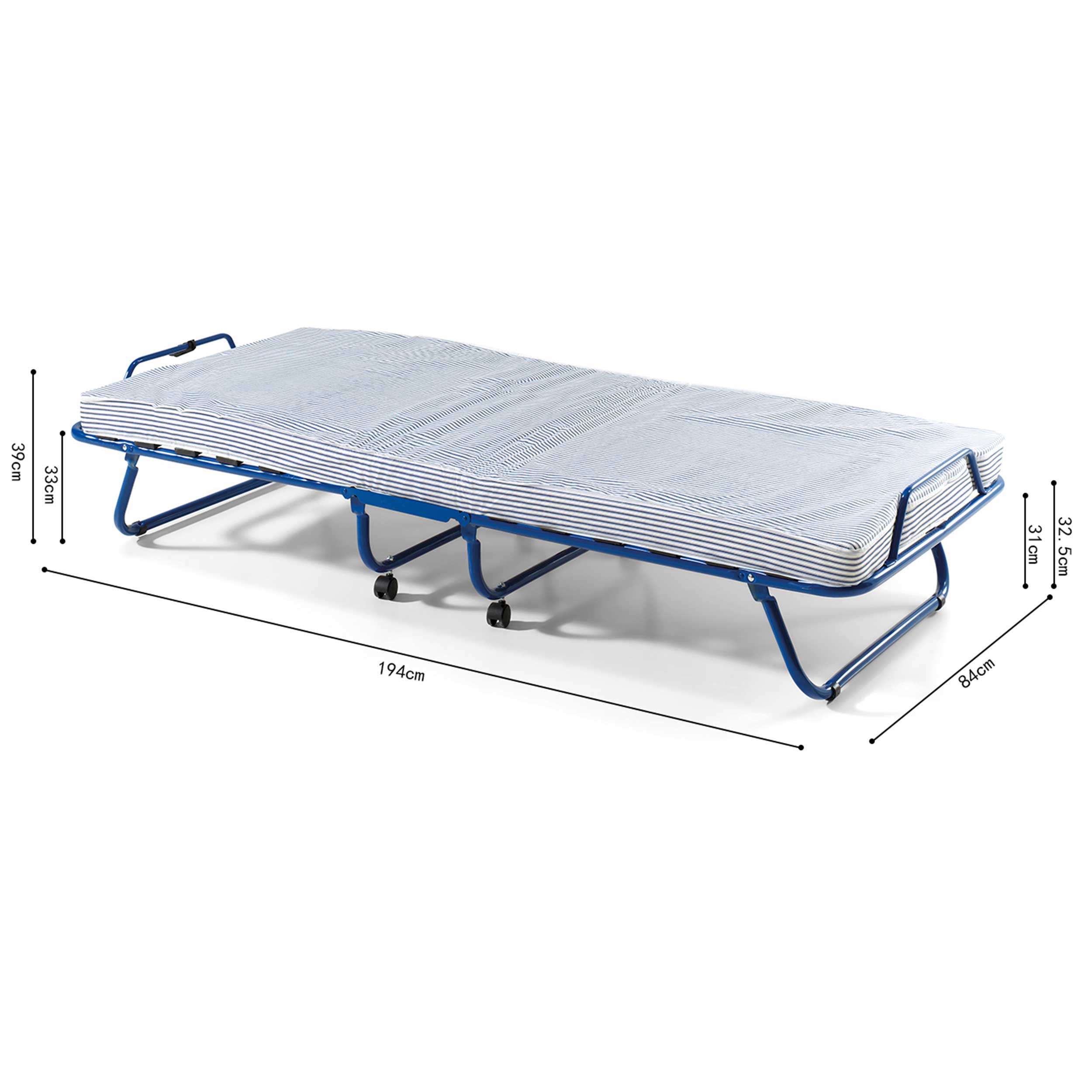 Lit pliant + matelas Safari 80x190 - Image 4