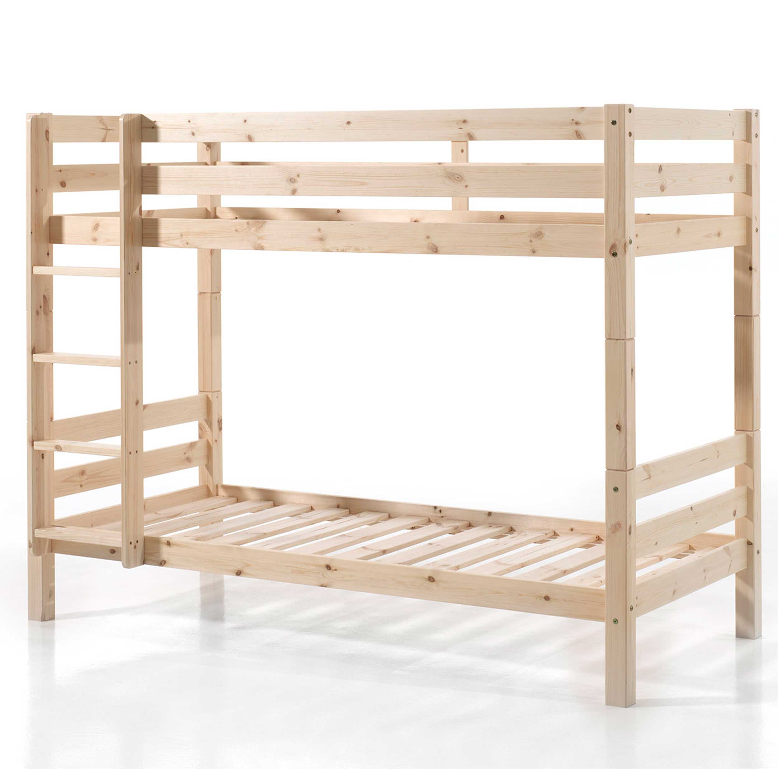 Lit superposé Claire 160cm - bois de pin - Image 3