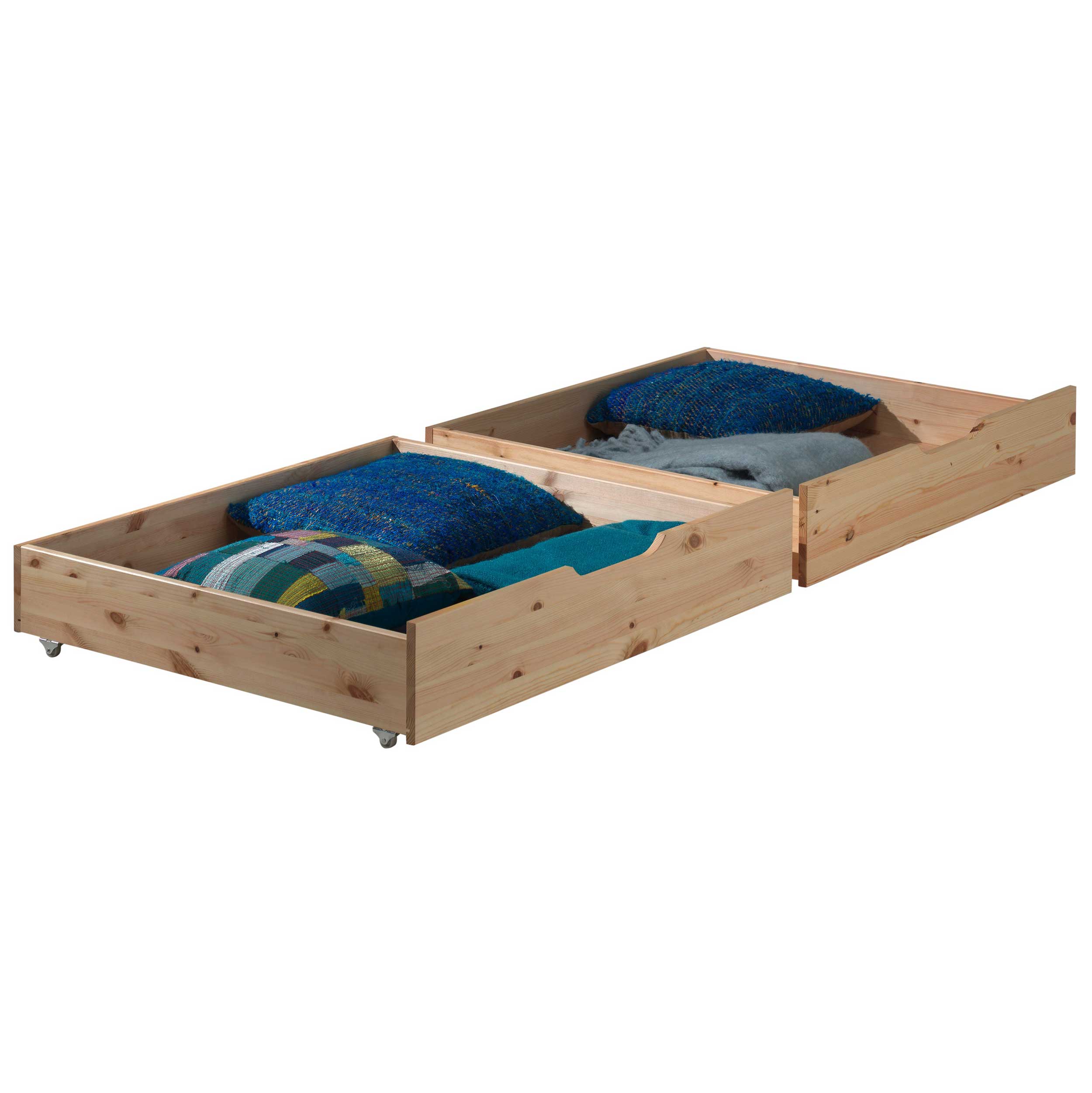 Lit superposé Claire avec tiroirs-lit - bois de pin - Image 4