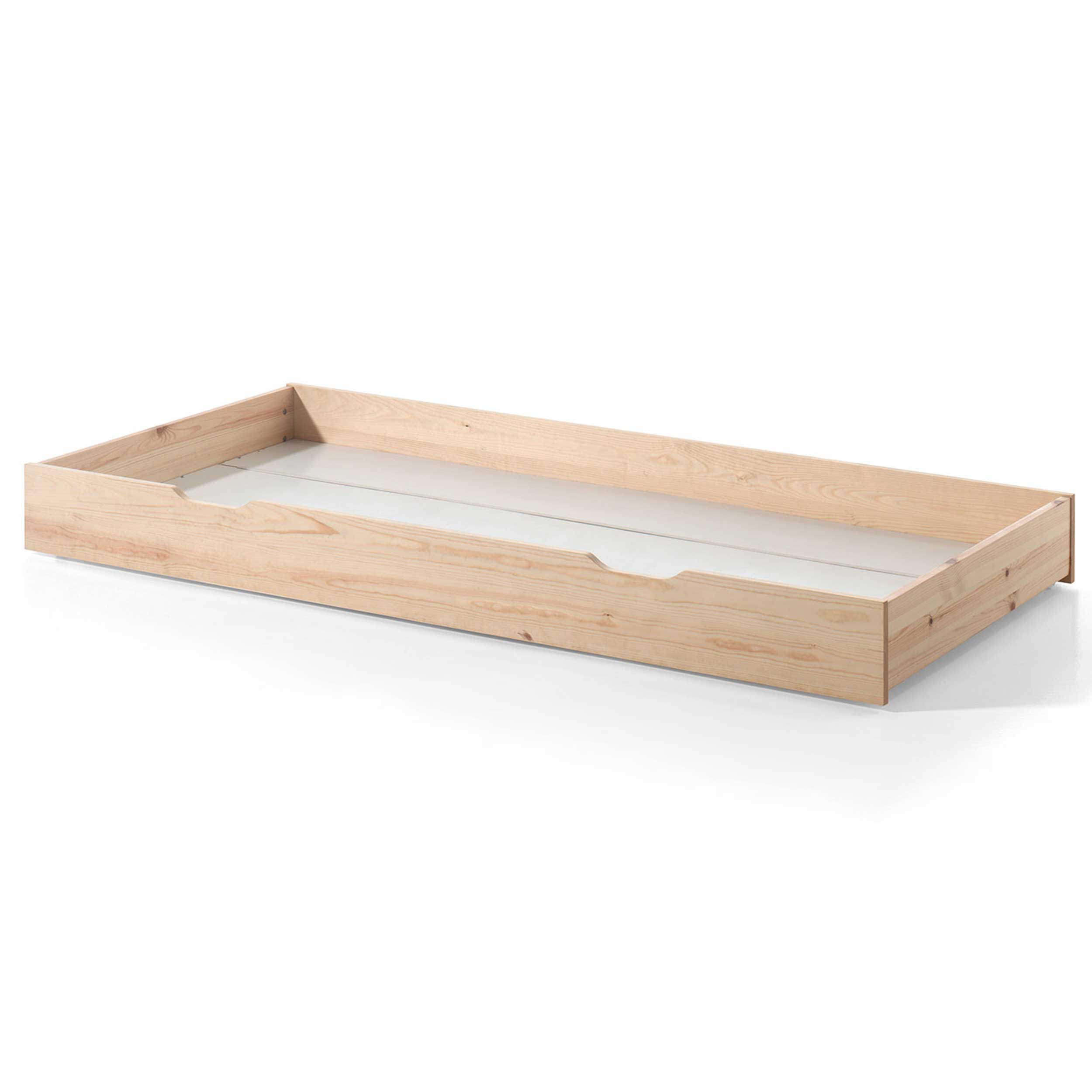 Lit Tipi 90 x 200cm avec tente de lit et tiroir de lit - bois pin - Image 5