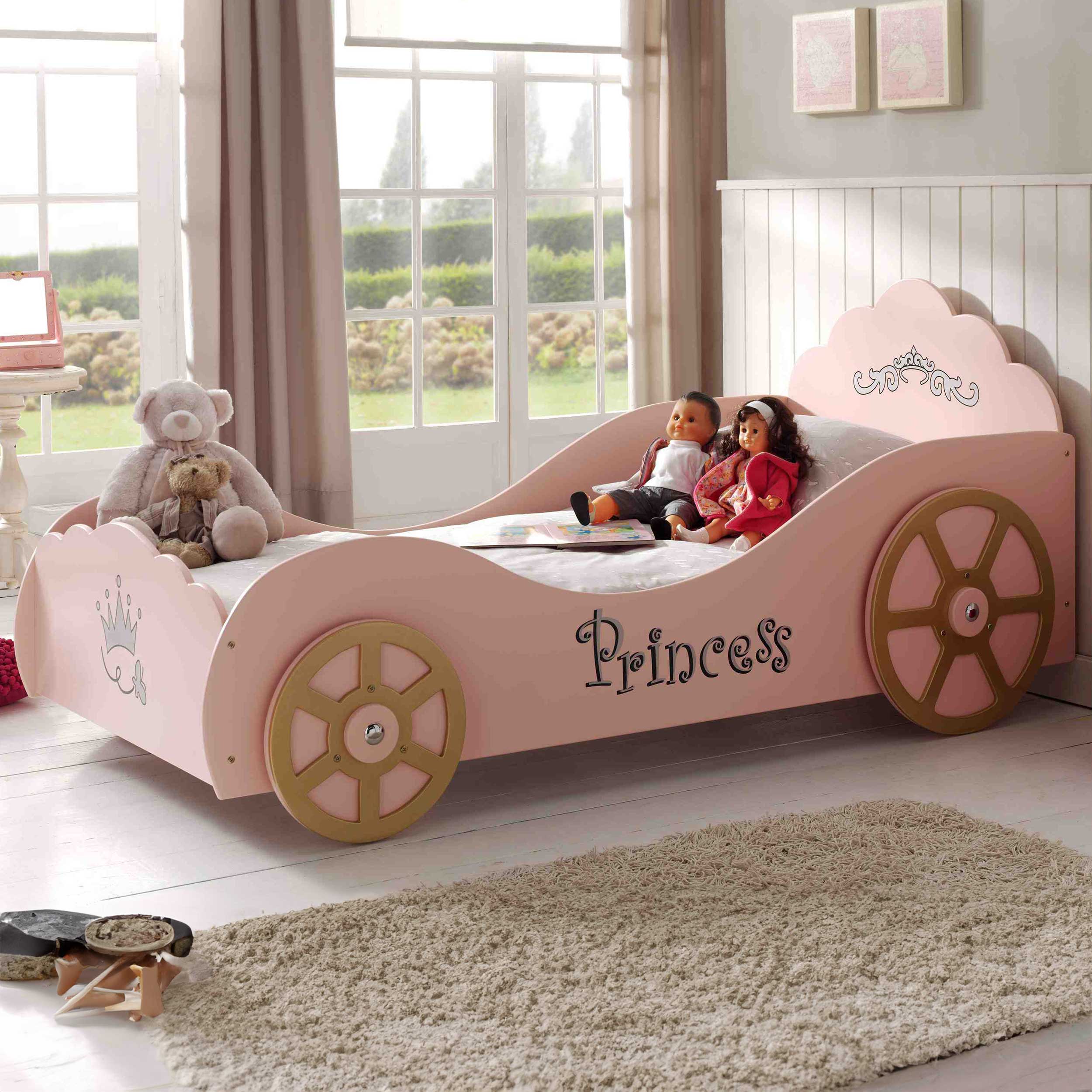 Lit voiture Princess Pinky