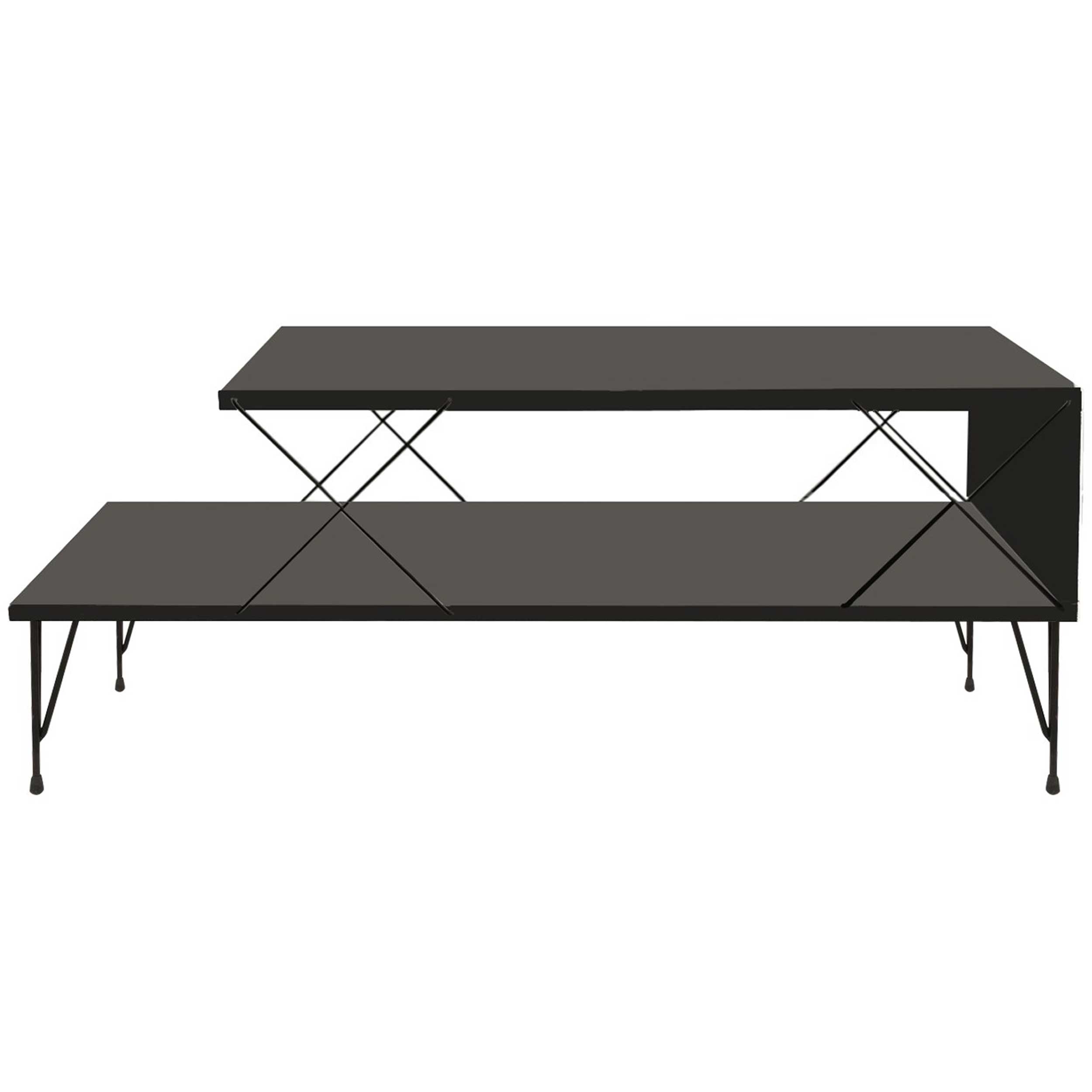 Loire Table basse | 100 % MÉLAMINE | Anthracite - Image 6